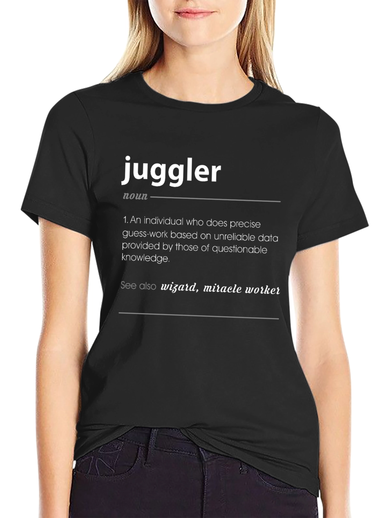 Juggler Definition Graphic Tee