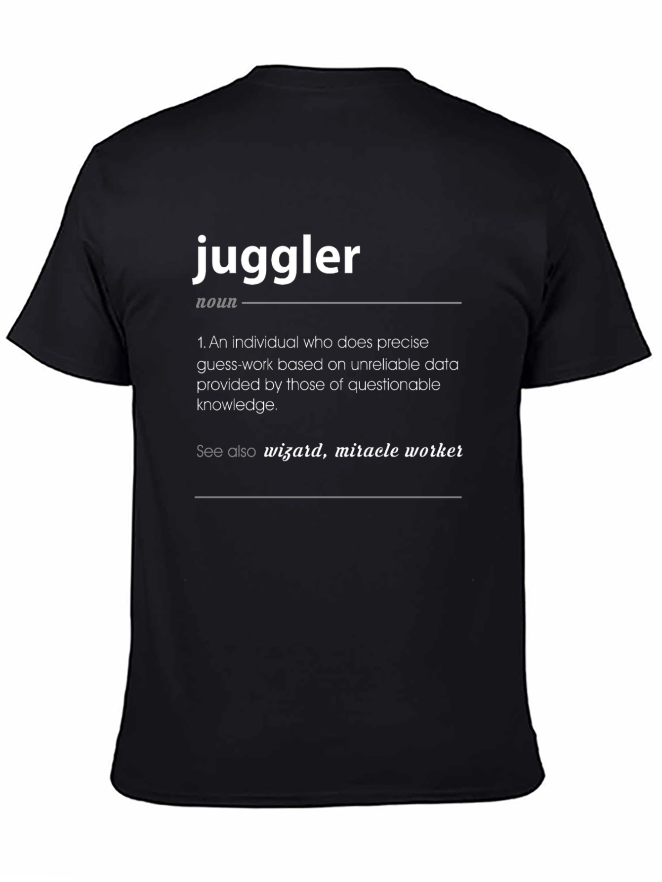 Juggler Definition Graphic Tee