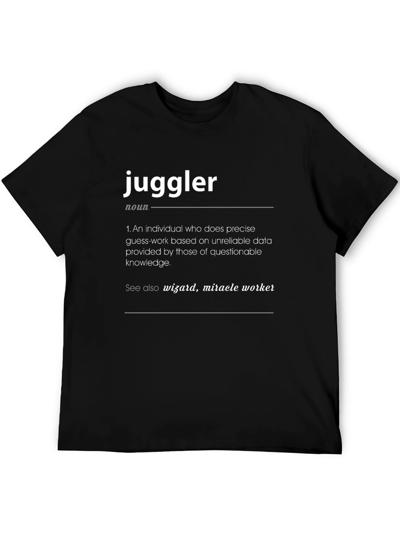 Juggler Definition Graphic Tee