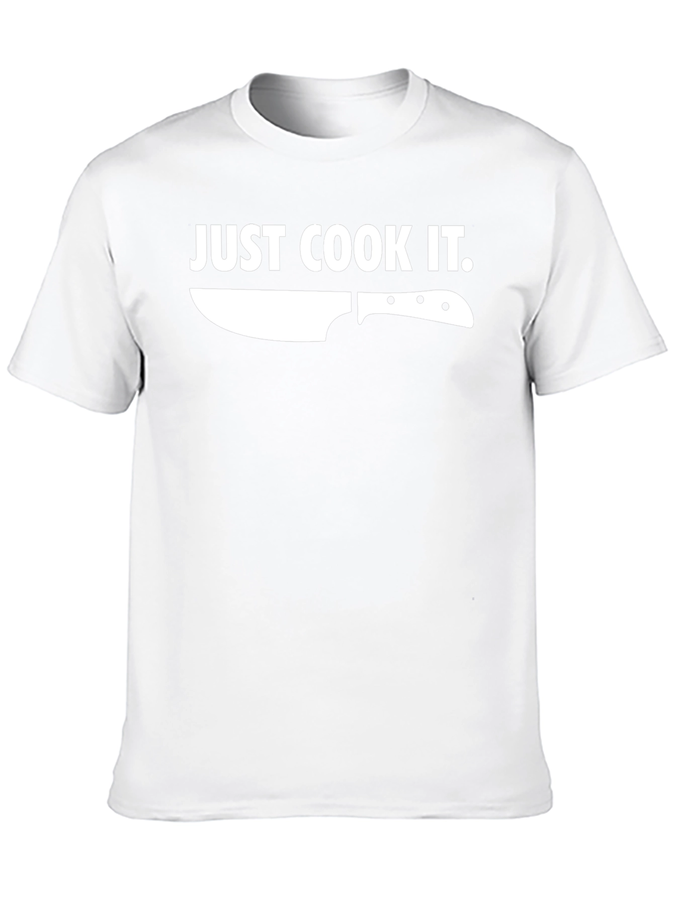 Just Cook It Chef T-Shirt - Funny Culinary Tee