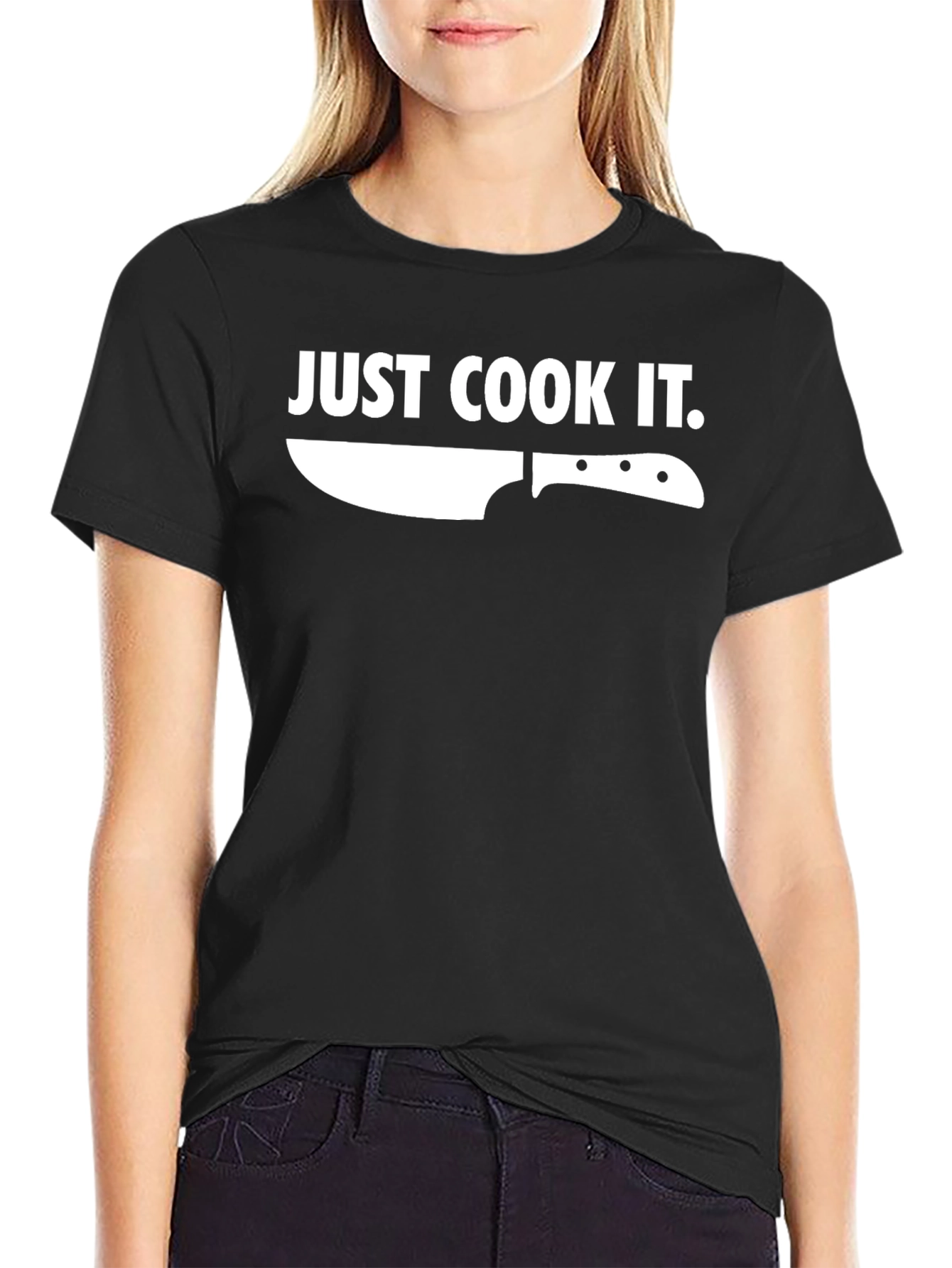 Just Cook It Chef T-Shirt - Funny Culinary Tee