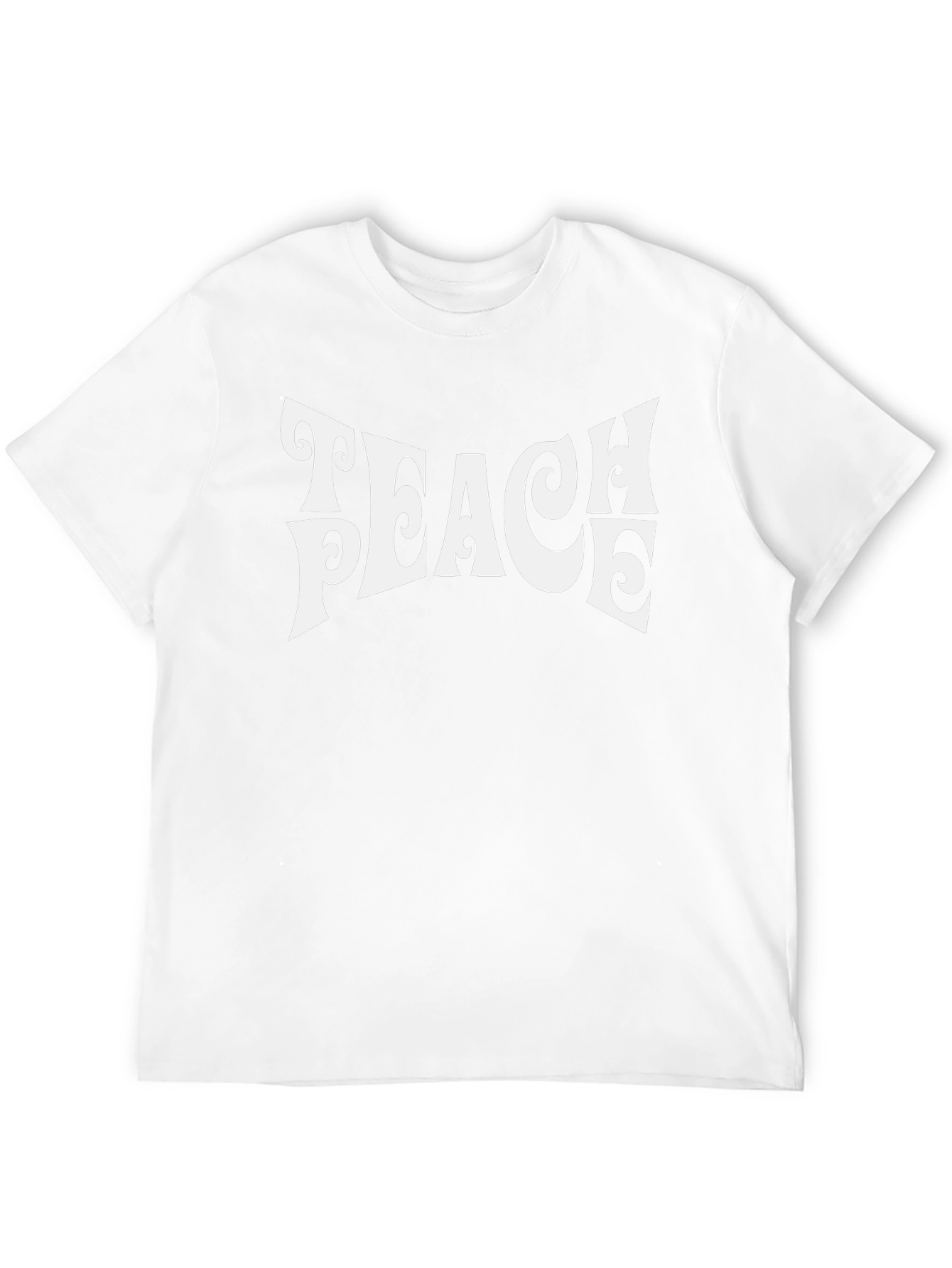 Teach Peace Black T-Shirt