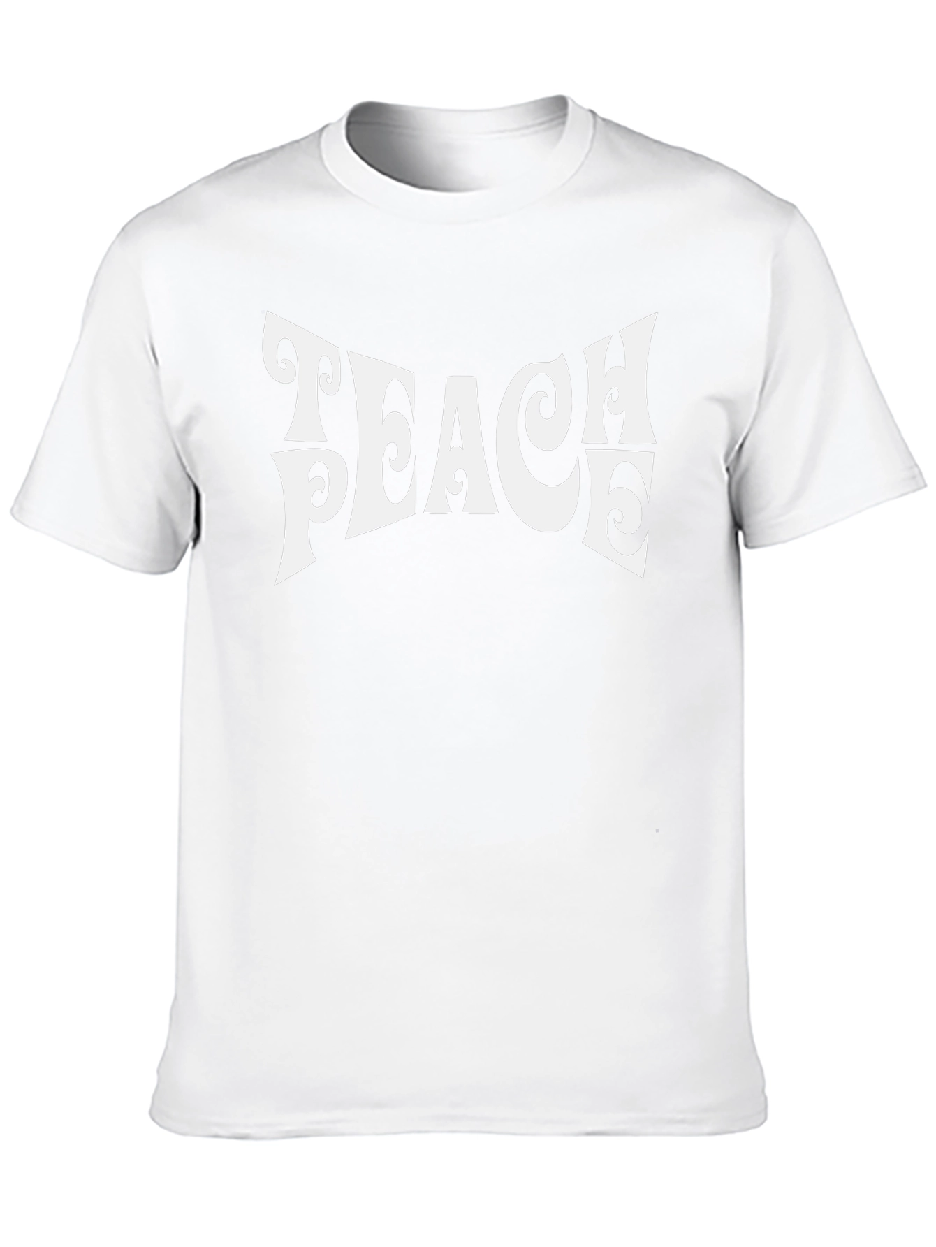 Teach Peace Black T-Shirt
