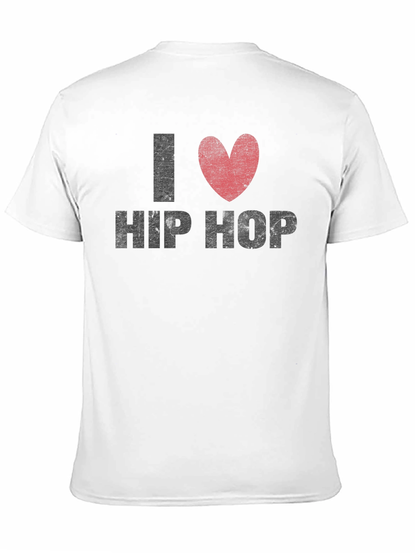 I Love Hip Hop Graphic Tee - Black T-Shirt