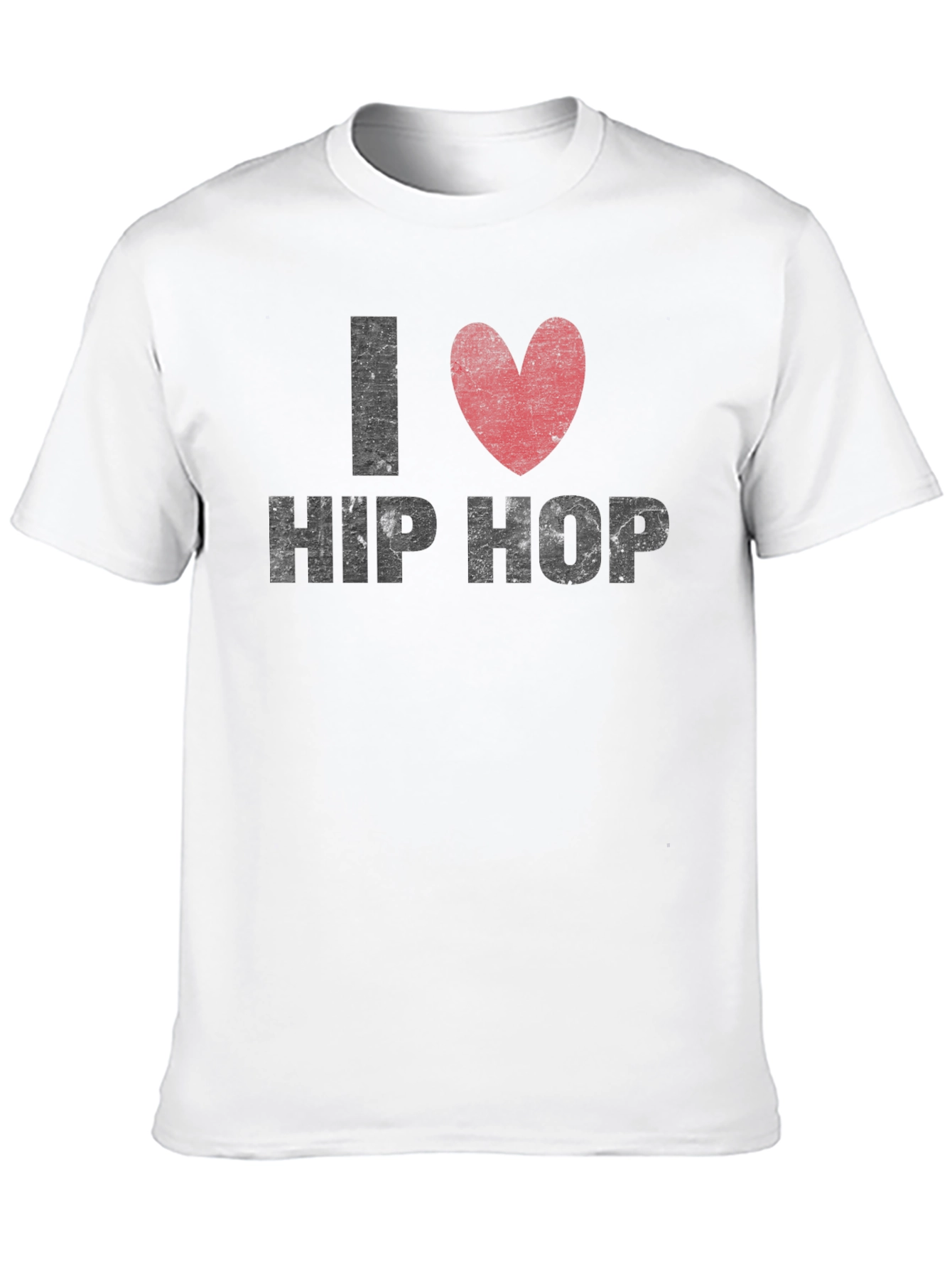 I Love Hip Hop Graphic Tee - Black T-Shirt