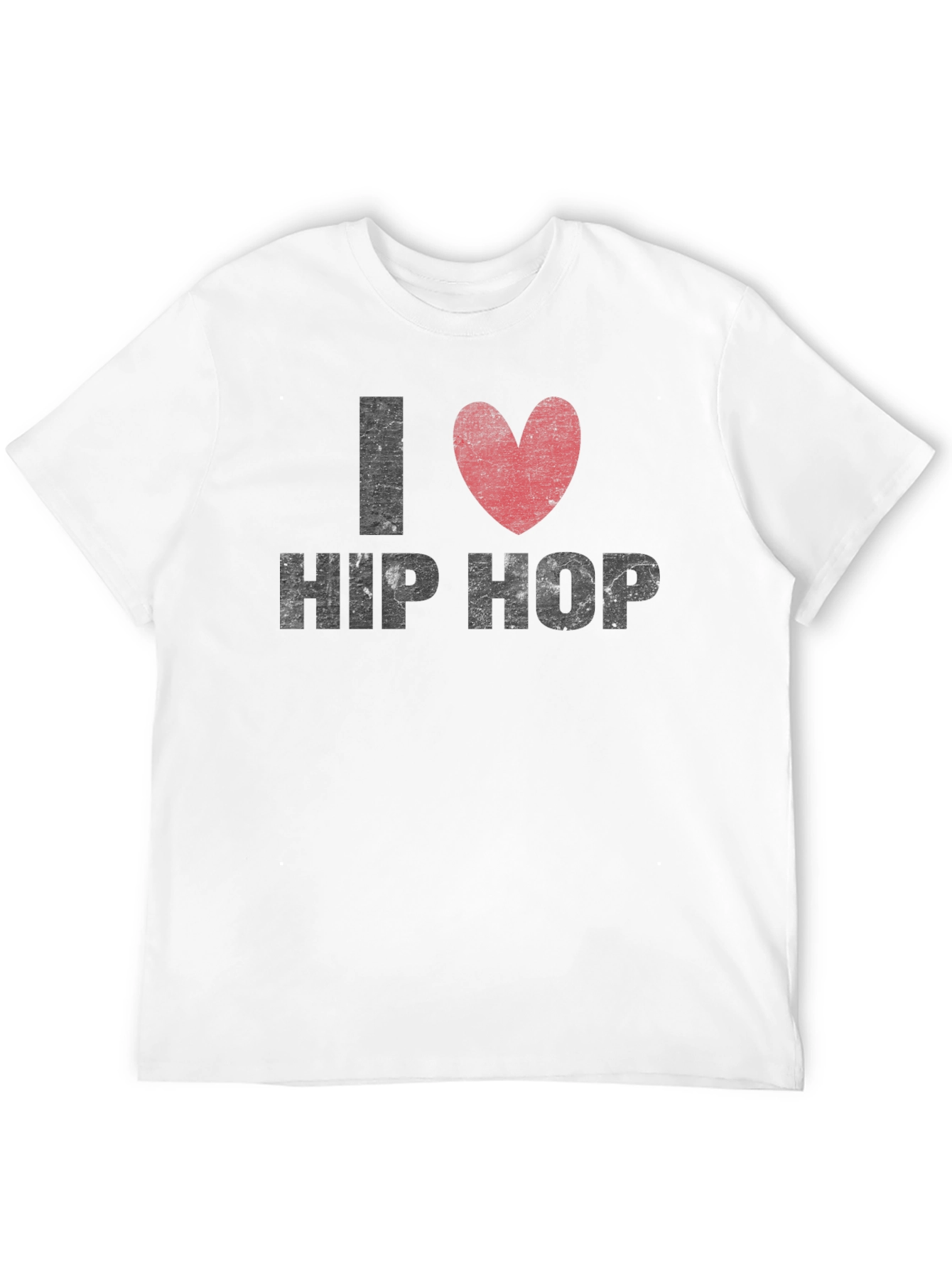 I Love Hip Hop Graphic Tee - Black T-Shirt
