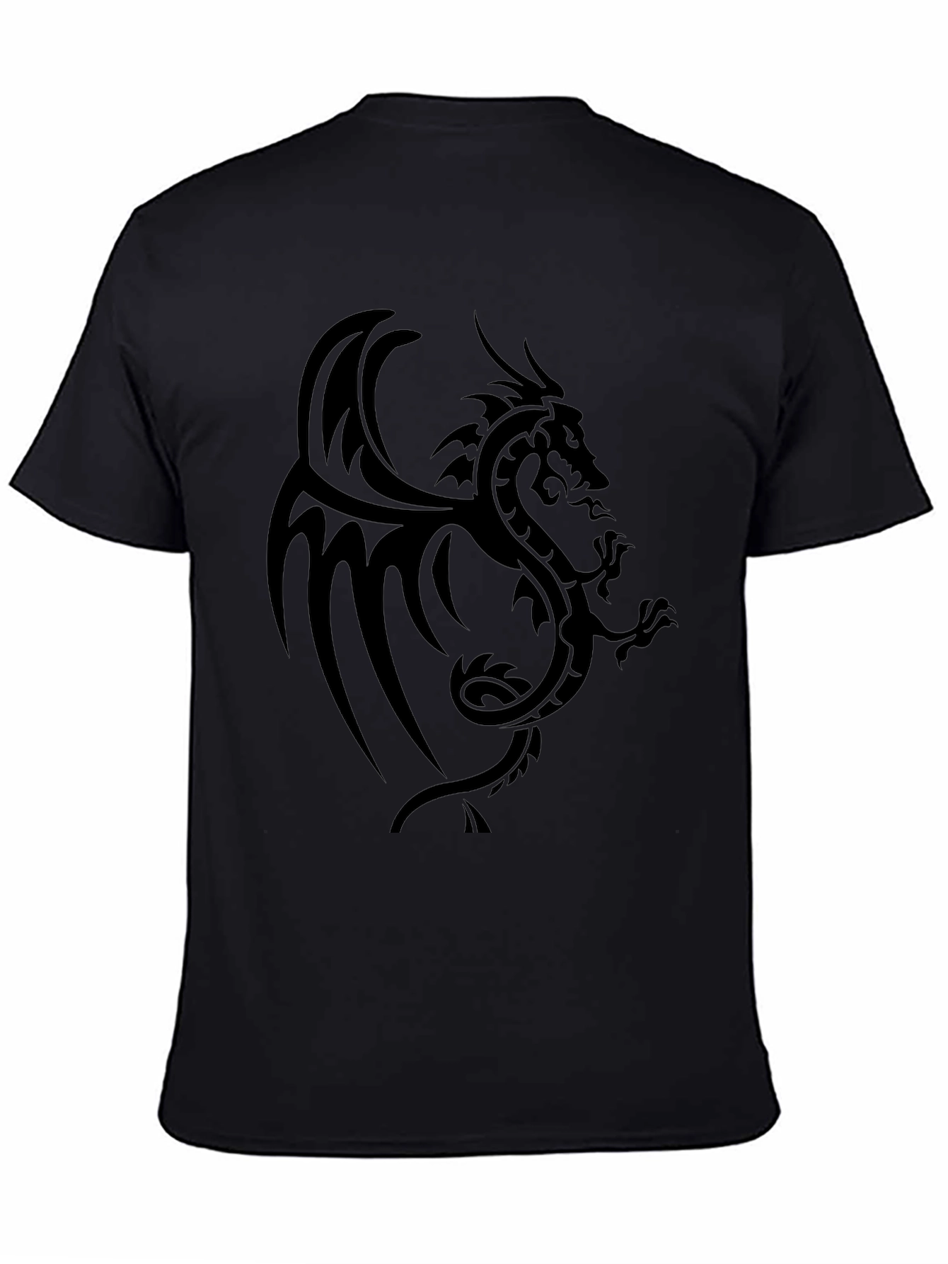 Dragon Graphic Black T-Shirt