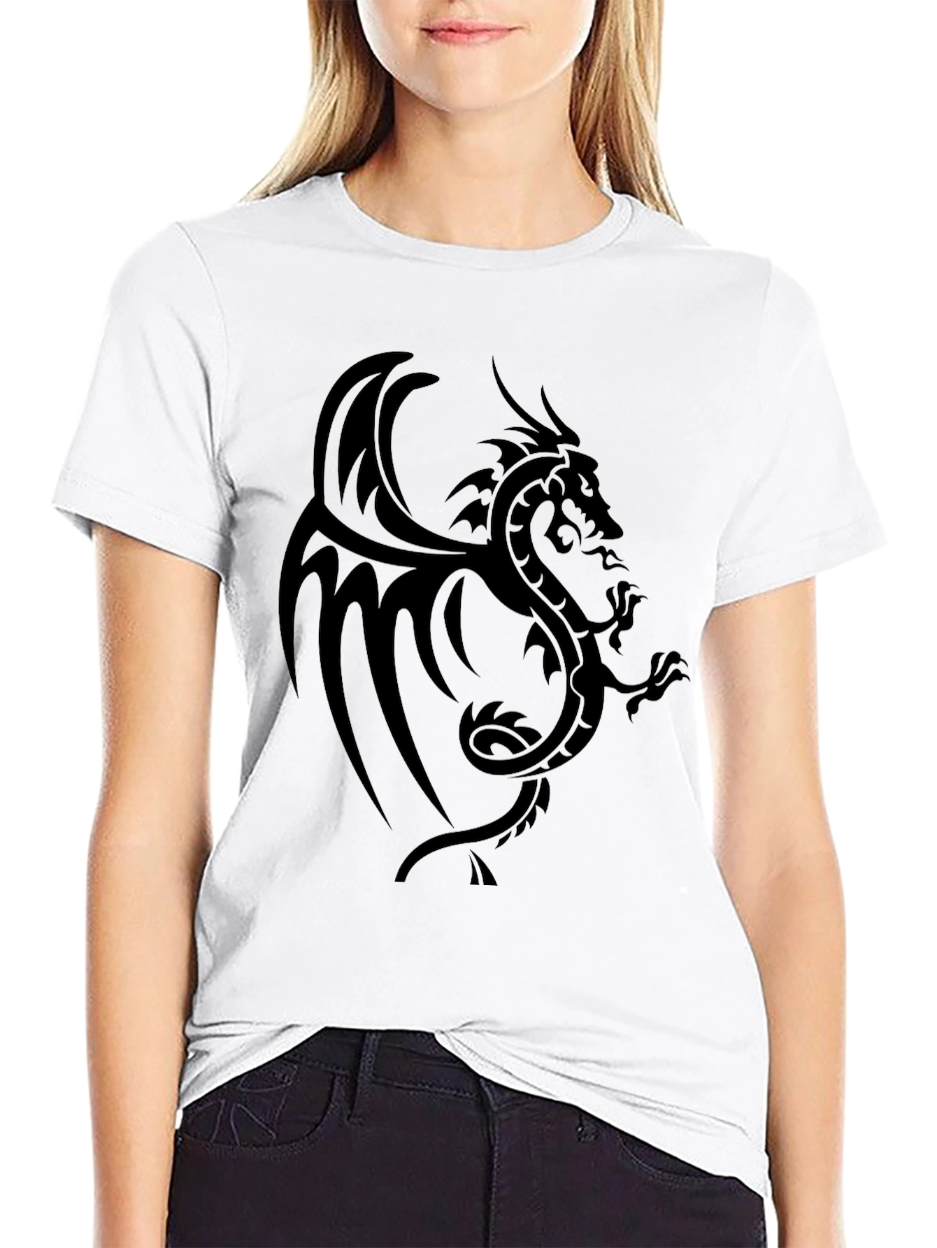 Dragon Graphic Black T-Shirt