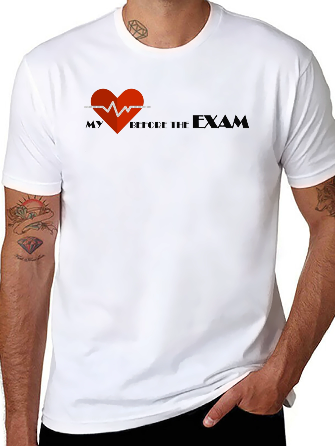 Heartbeat Before the Exam Tee