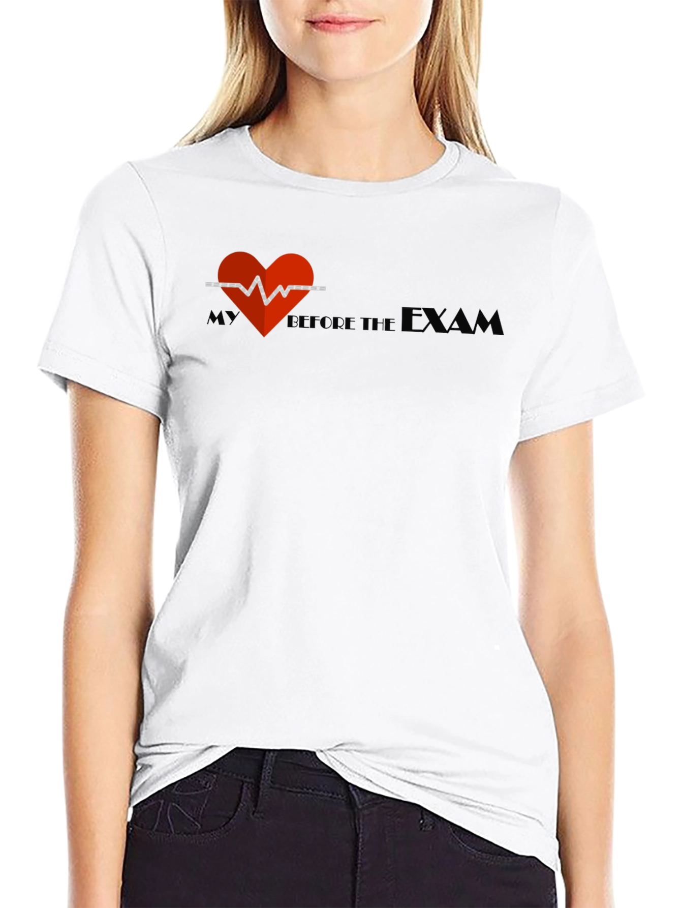 Heartbeat Before the Exam Tee