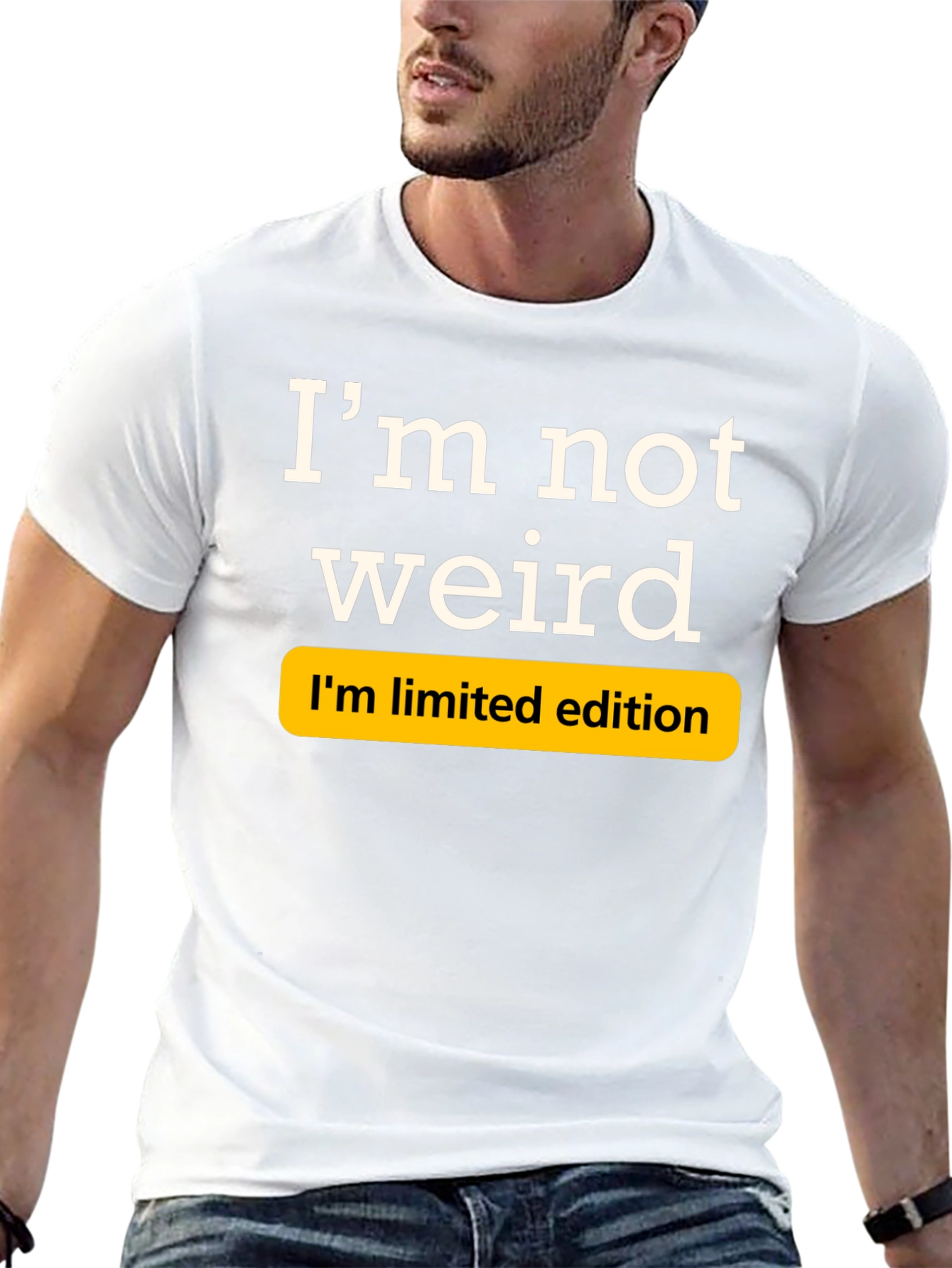 Im Not Weird Limited Edition Black T-Shirt
