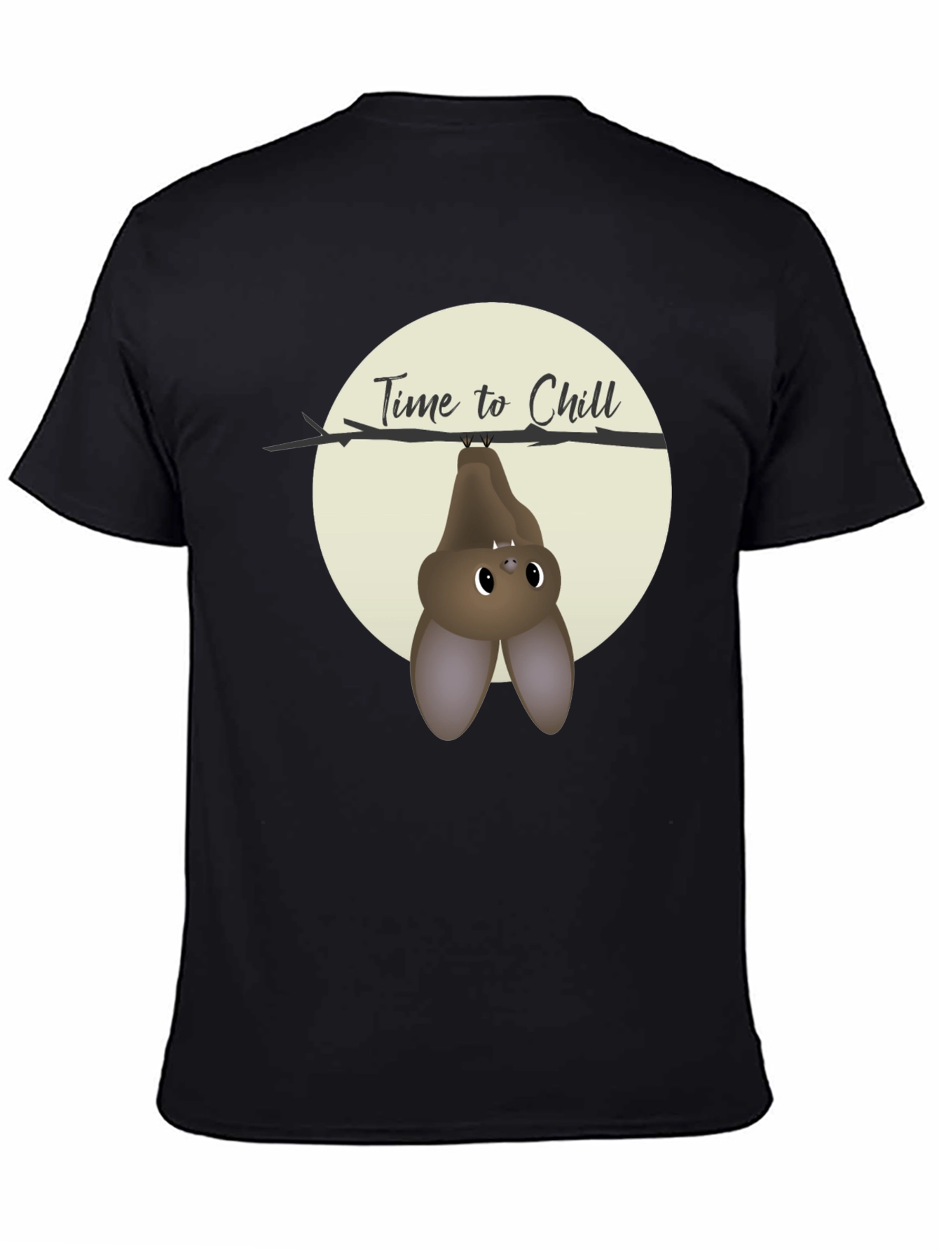 Time to Chill Bat Graphic T-Shirt