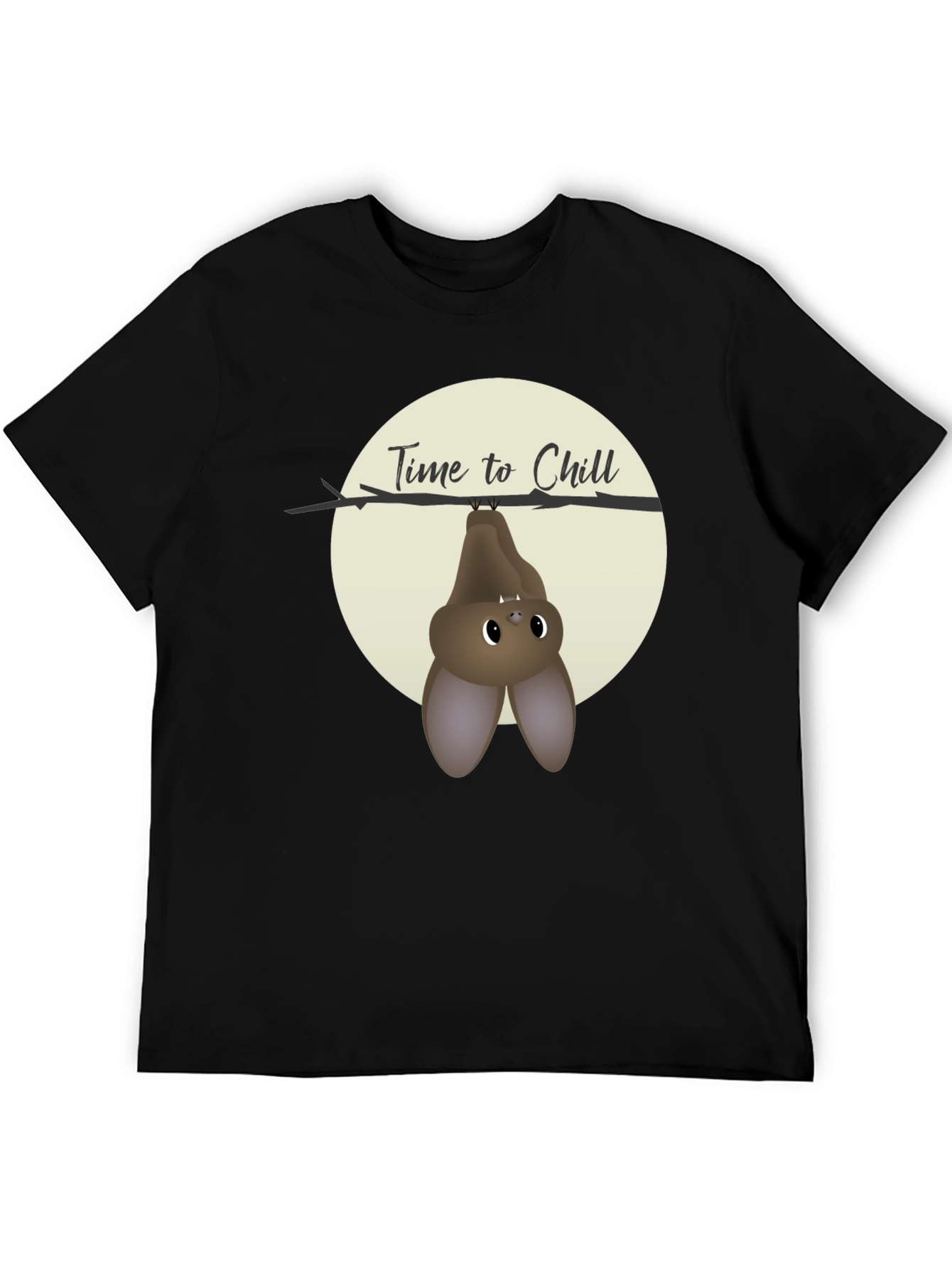 Time to Chill Bat Graphic T-Shirt