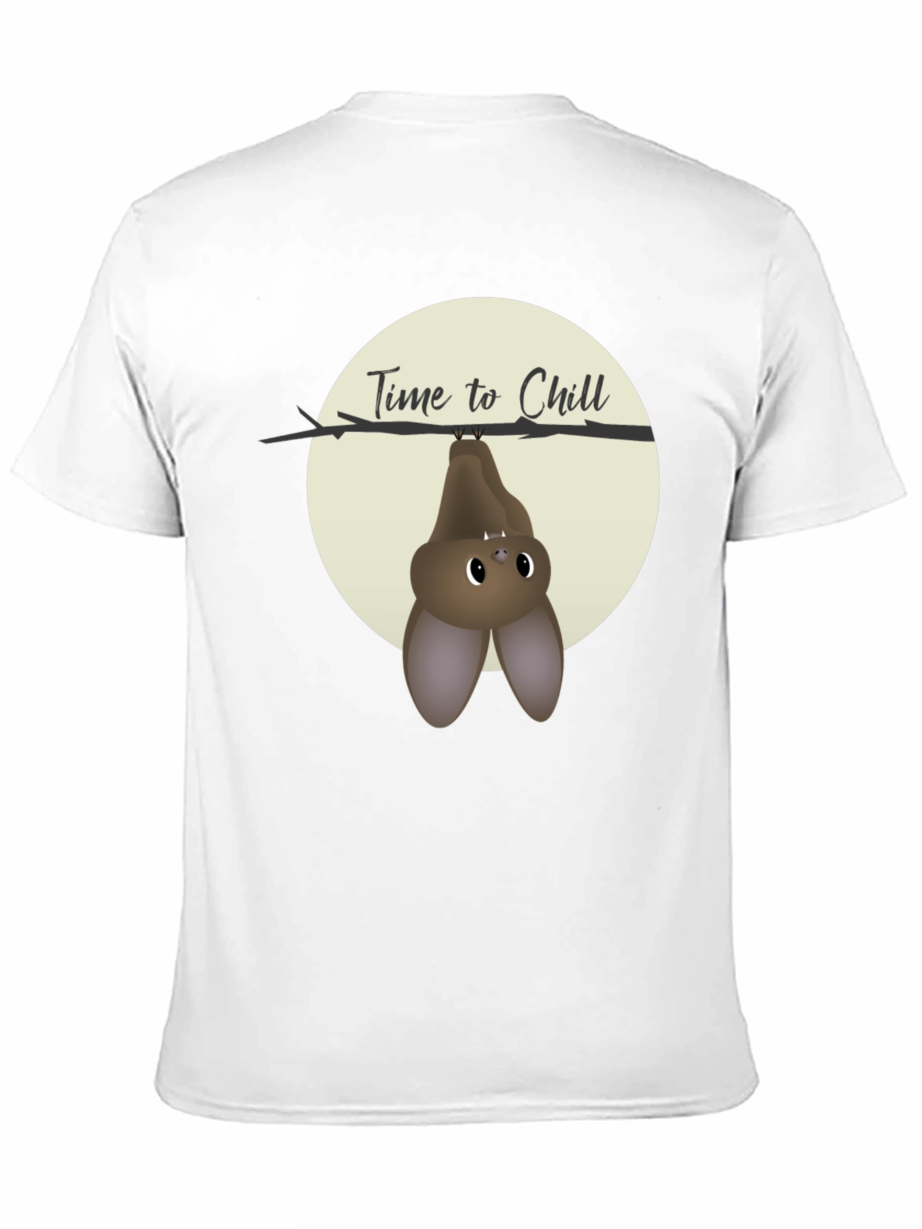 Time to Chill Bat Graphic T-Shirt
