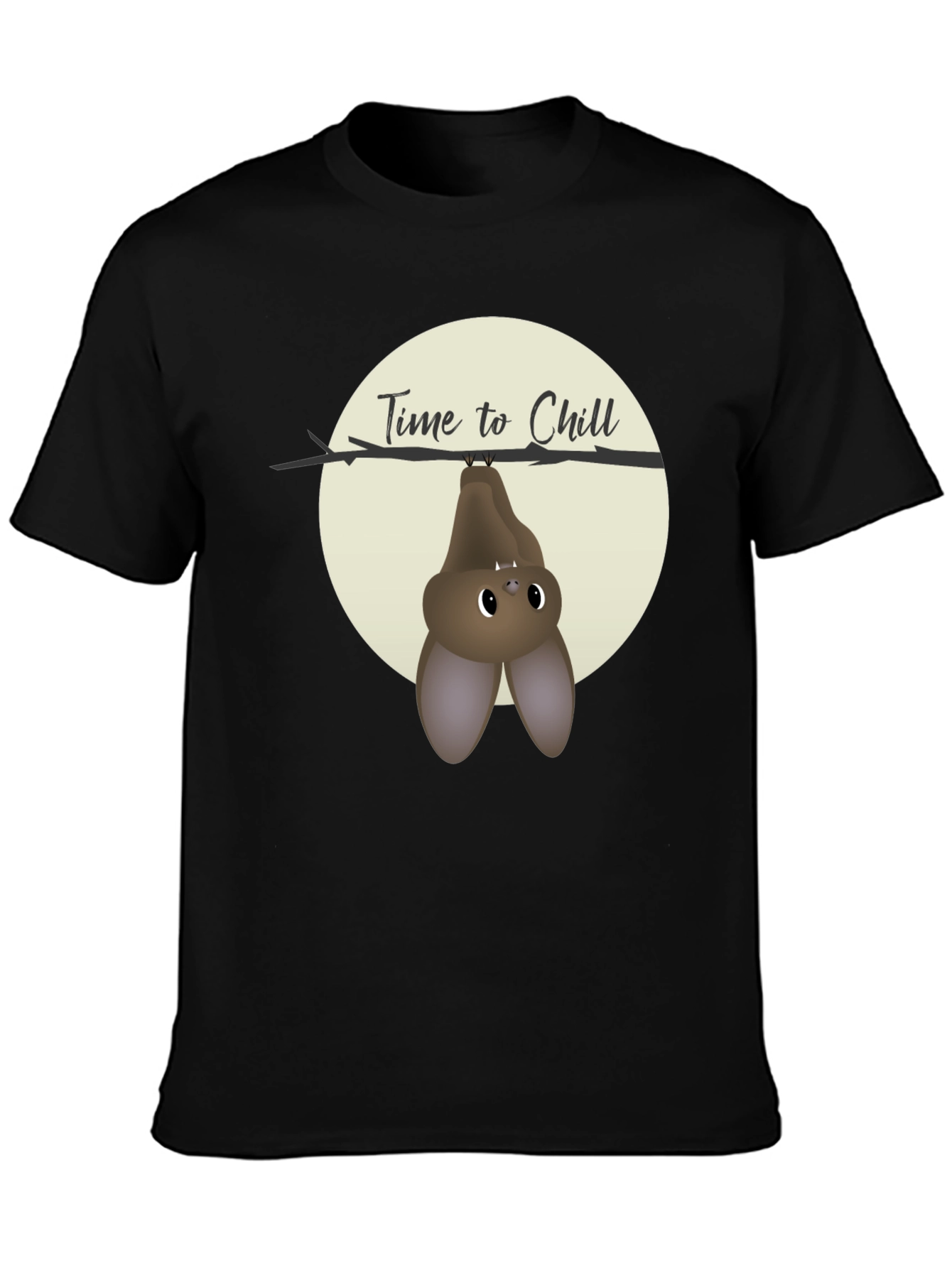 Time to Chill Bat Graphic T-Shirt