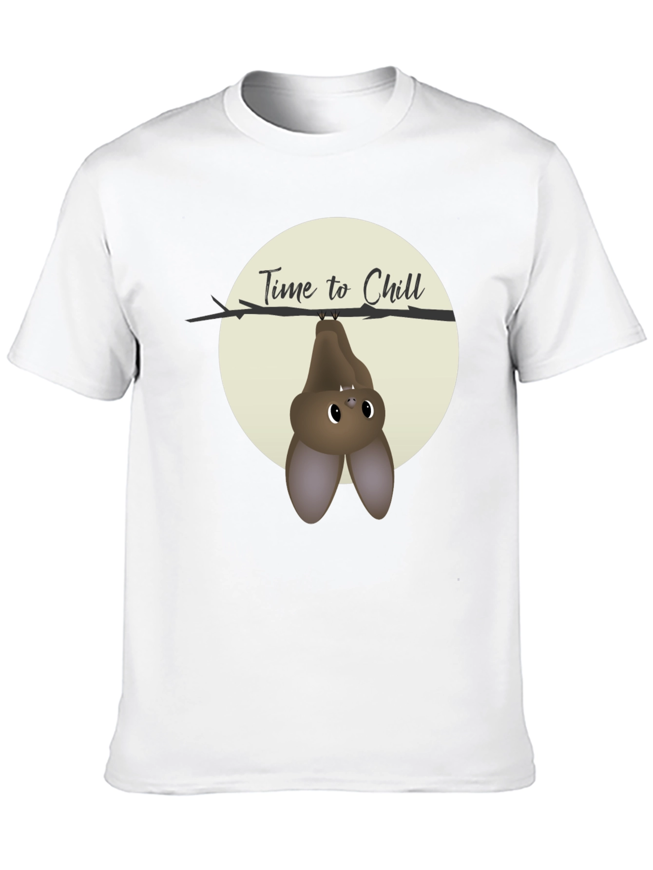 Time to Chill Bat Graphic T-Shirt