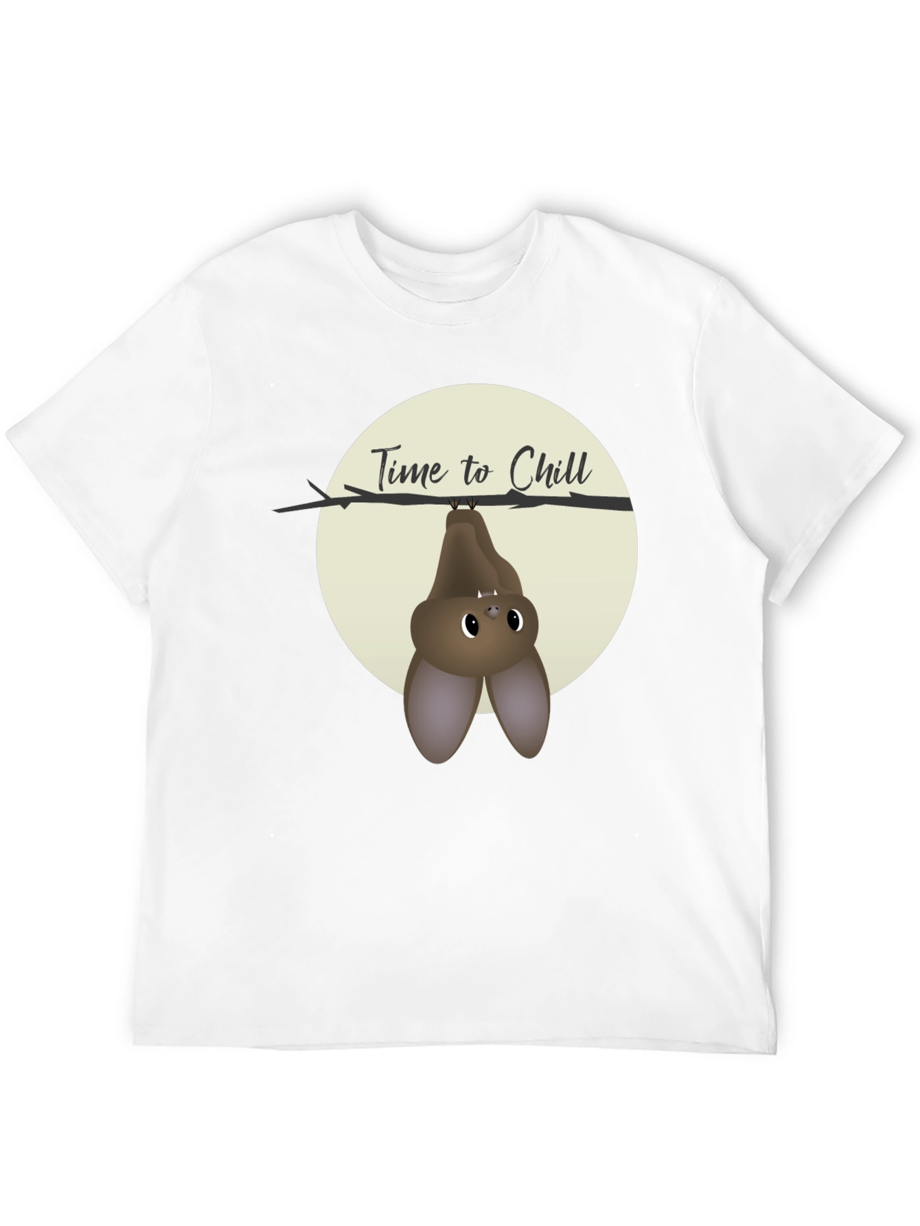 Time to Chill Bat Graphic T-Shirt
