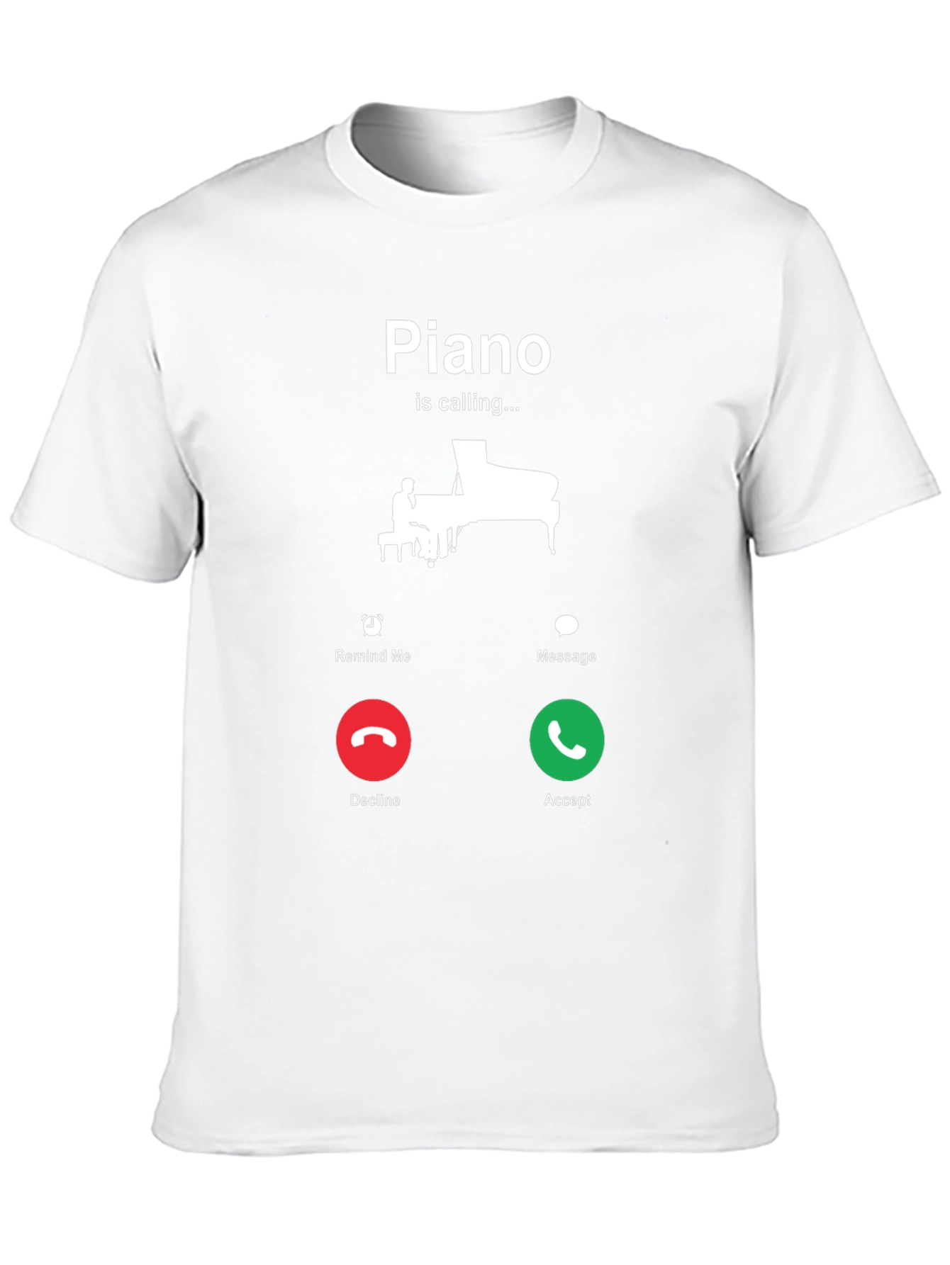 Piano is Calling T-Shirt - Music Lover Tee