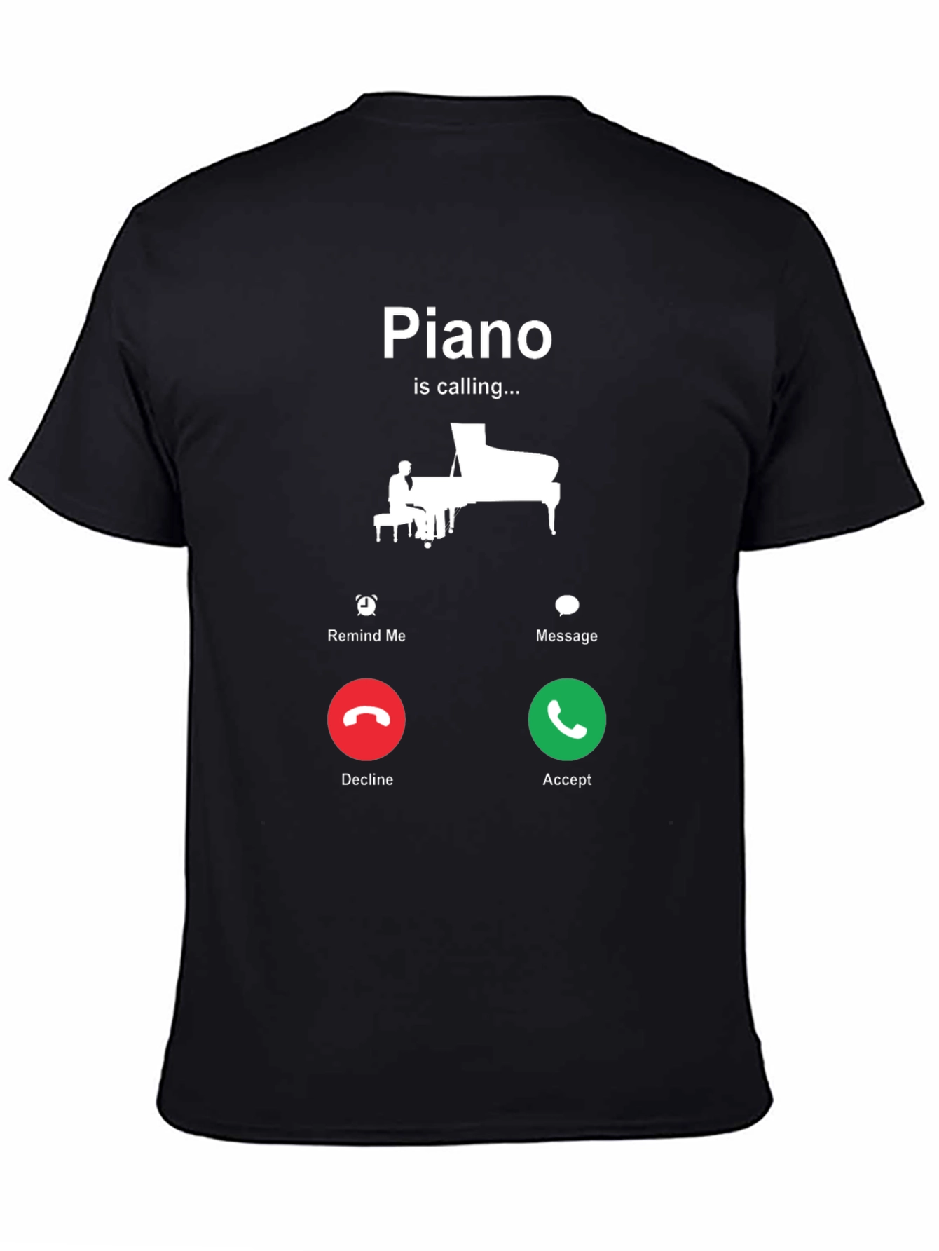 Piano is Calling T-Shirt - Music Lover Tee
