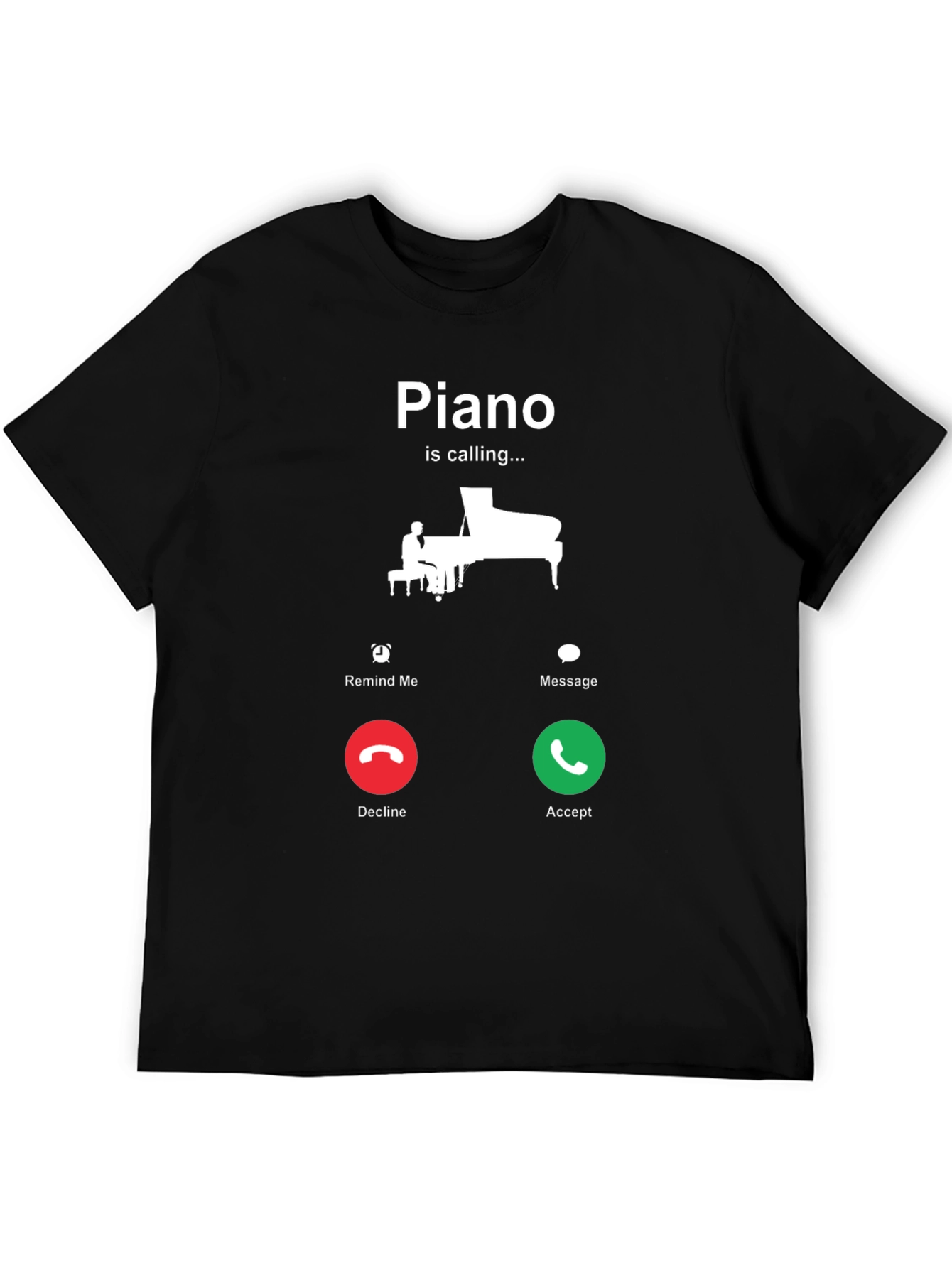Piano is Calling T-Shirt - Music Lover Tee