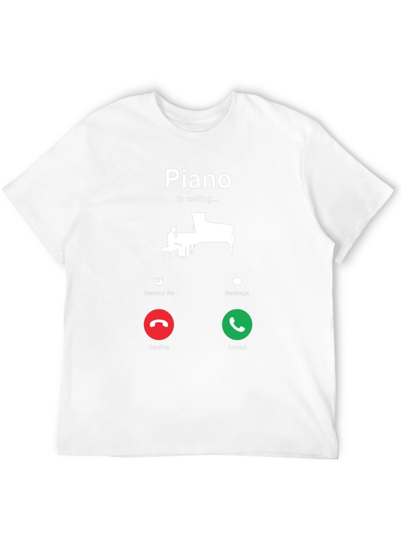Piano is Calling T-Shirt - Music Lover Tee