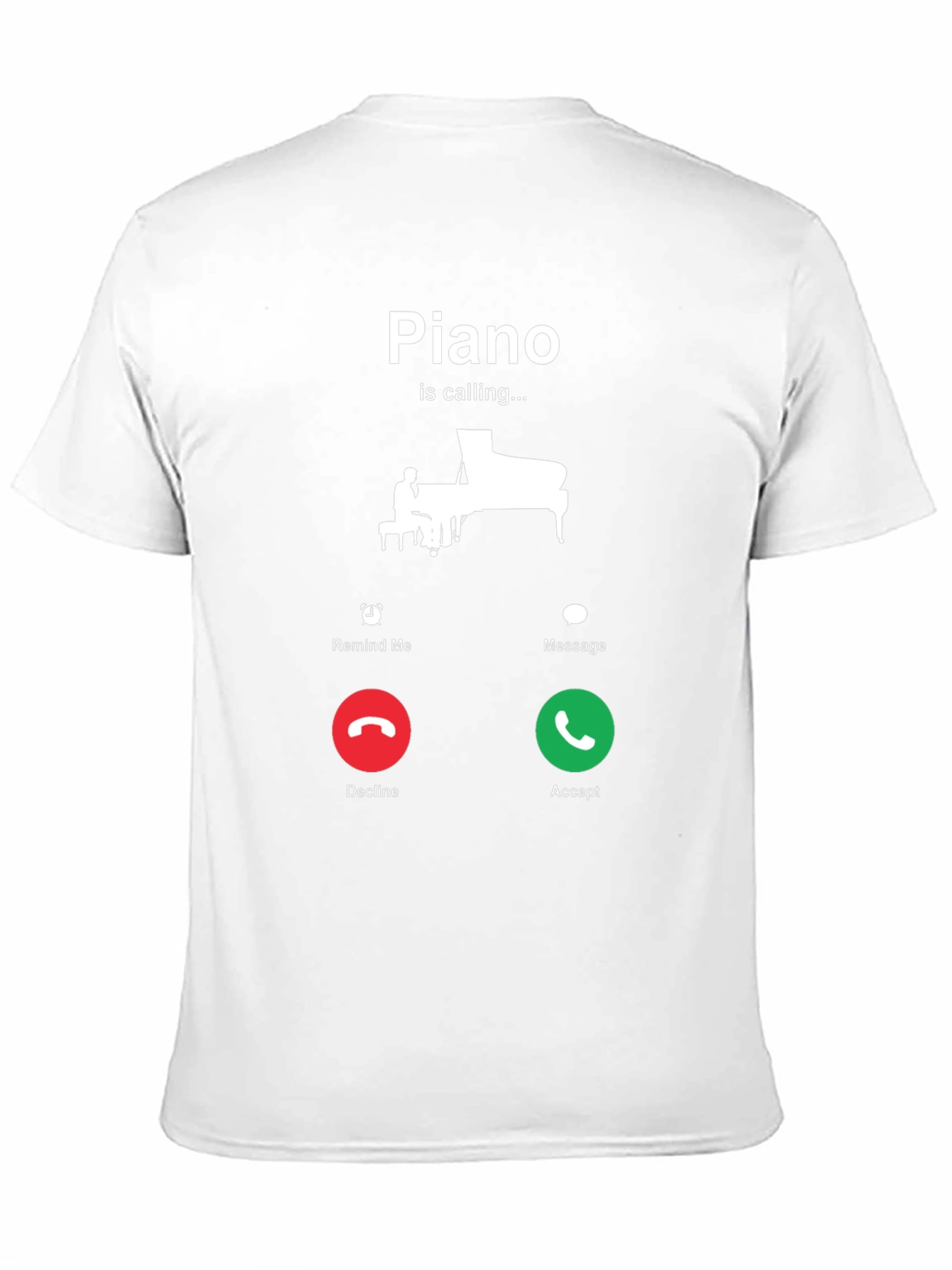 Piano is Calling T-Shirt - Music Lover Tee