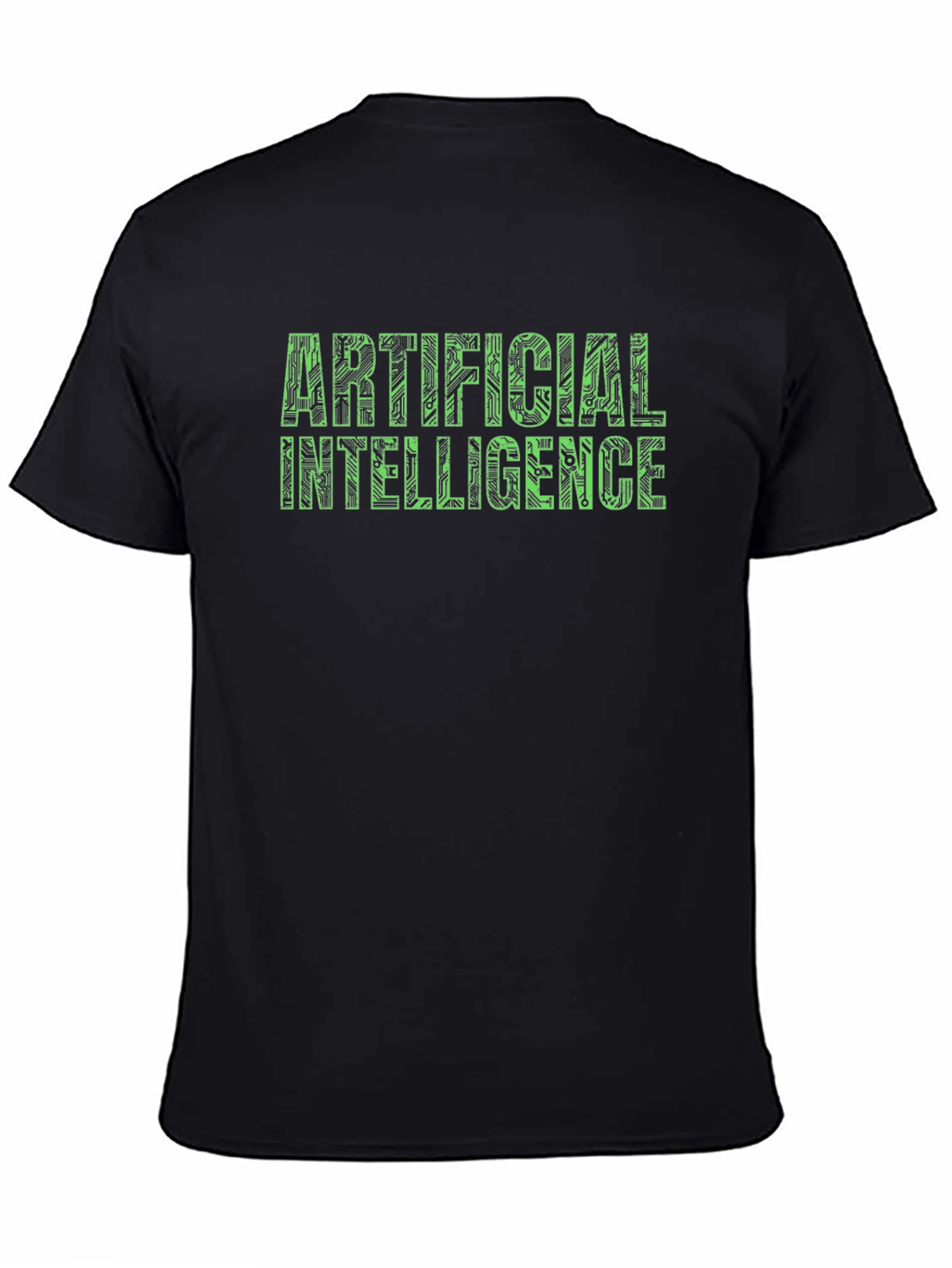 Artificial Intelligence Circuit Board Graphic T-Shirt