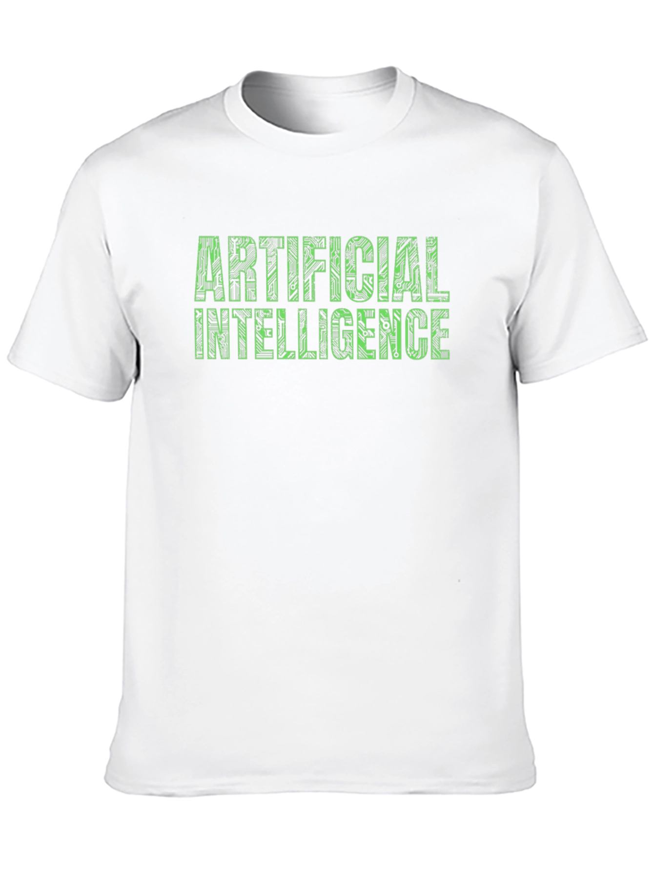 Artificial Intelligence Circuit Board Graphic T-Shirt
