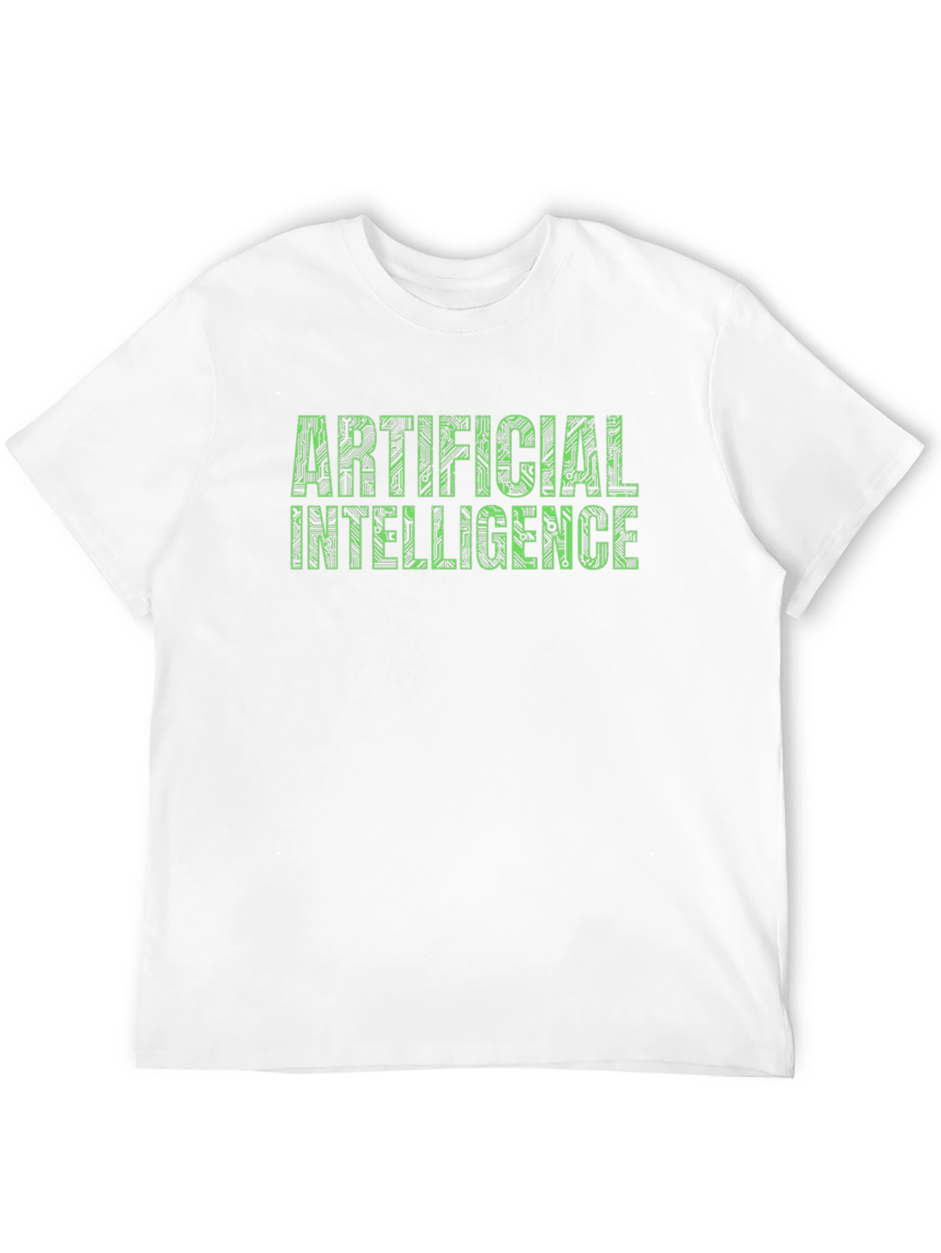 Artificial Intelligence Circuit Board Graphic T-Shirt