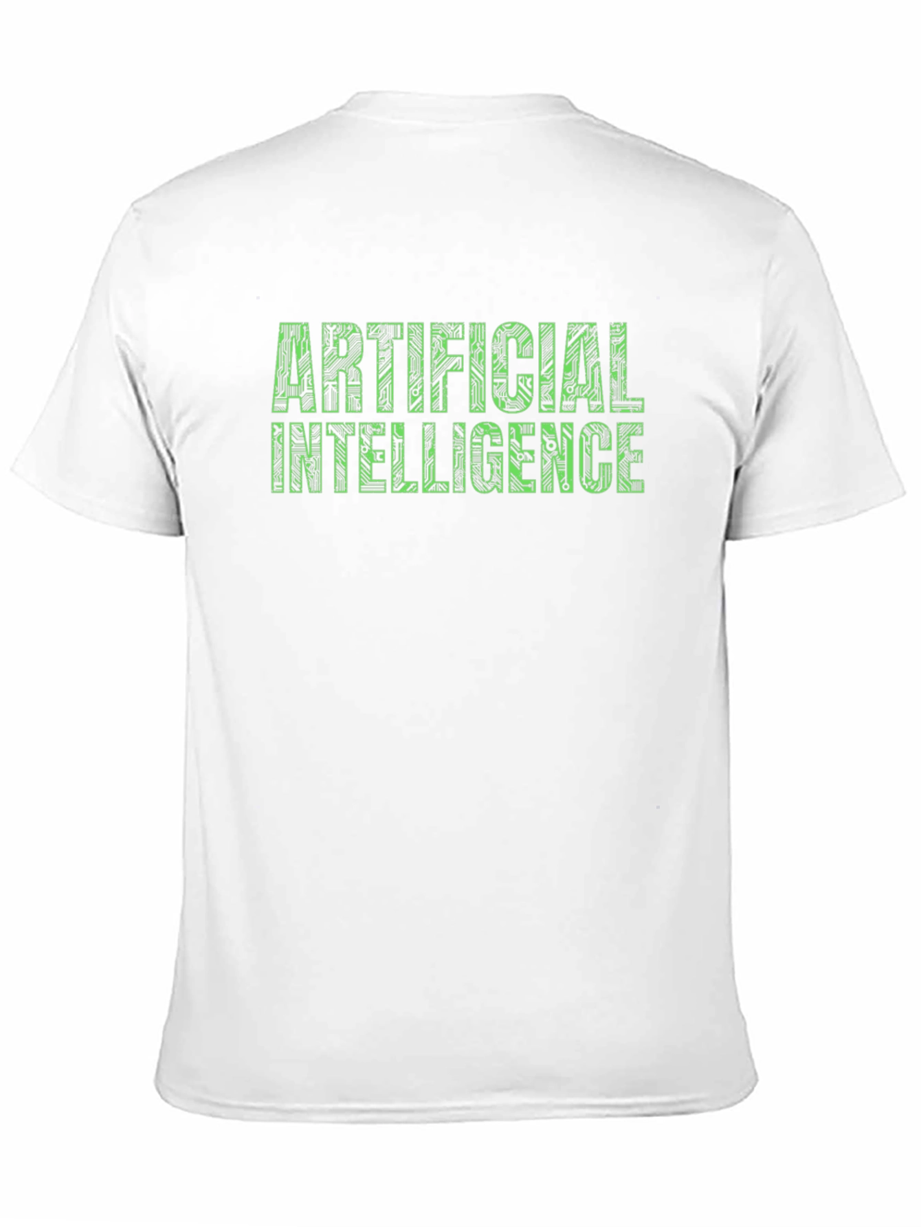 Artificial Intelligence Circuit Board Graphic T-Shirt