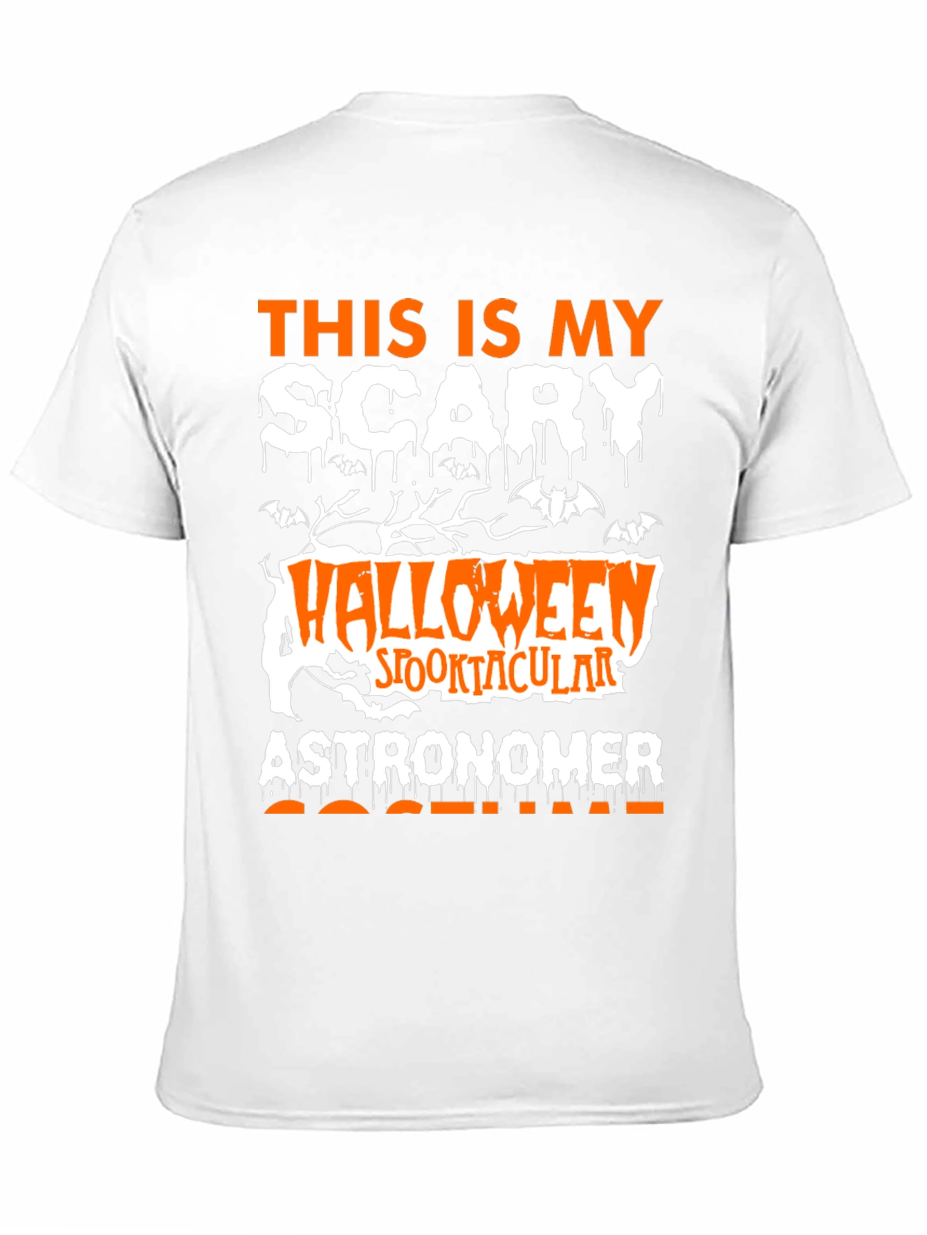Scary Halloween Astronomer T-Shirt