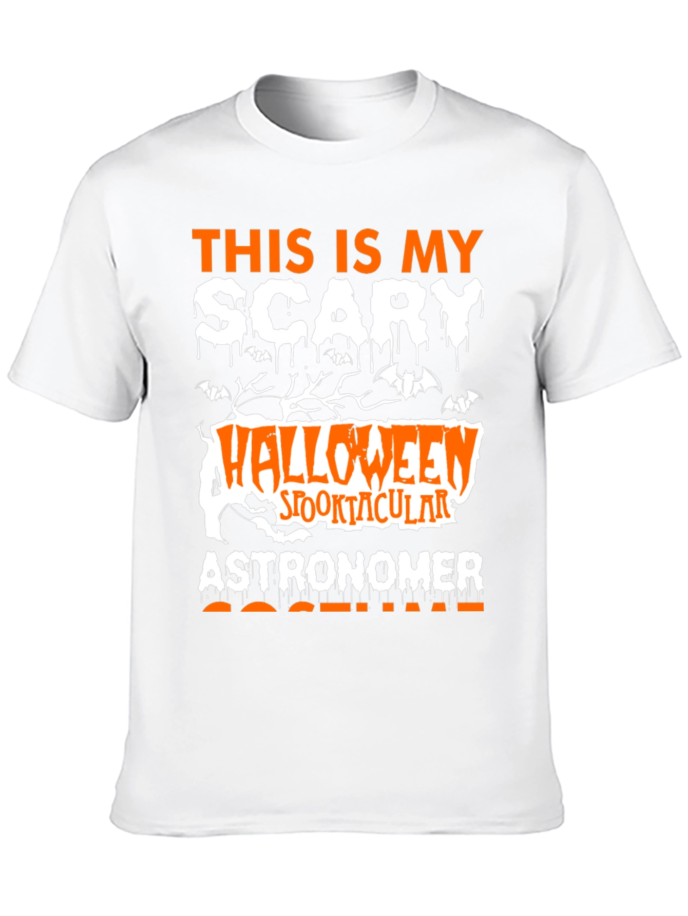 Scary Halloween Astronomer T-Shirt