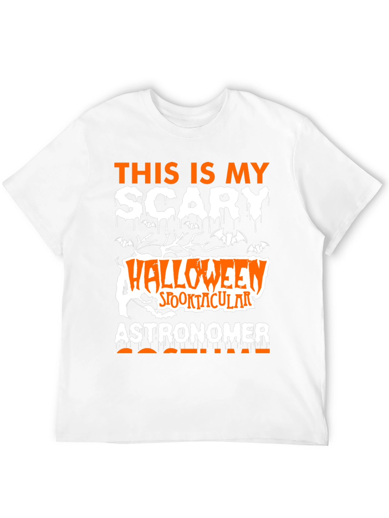 Scary Halloween Astronomer T-Shirt