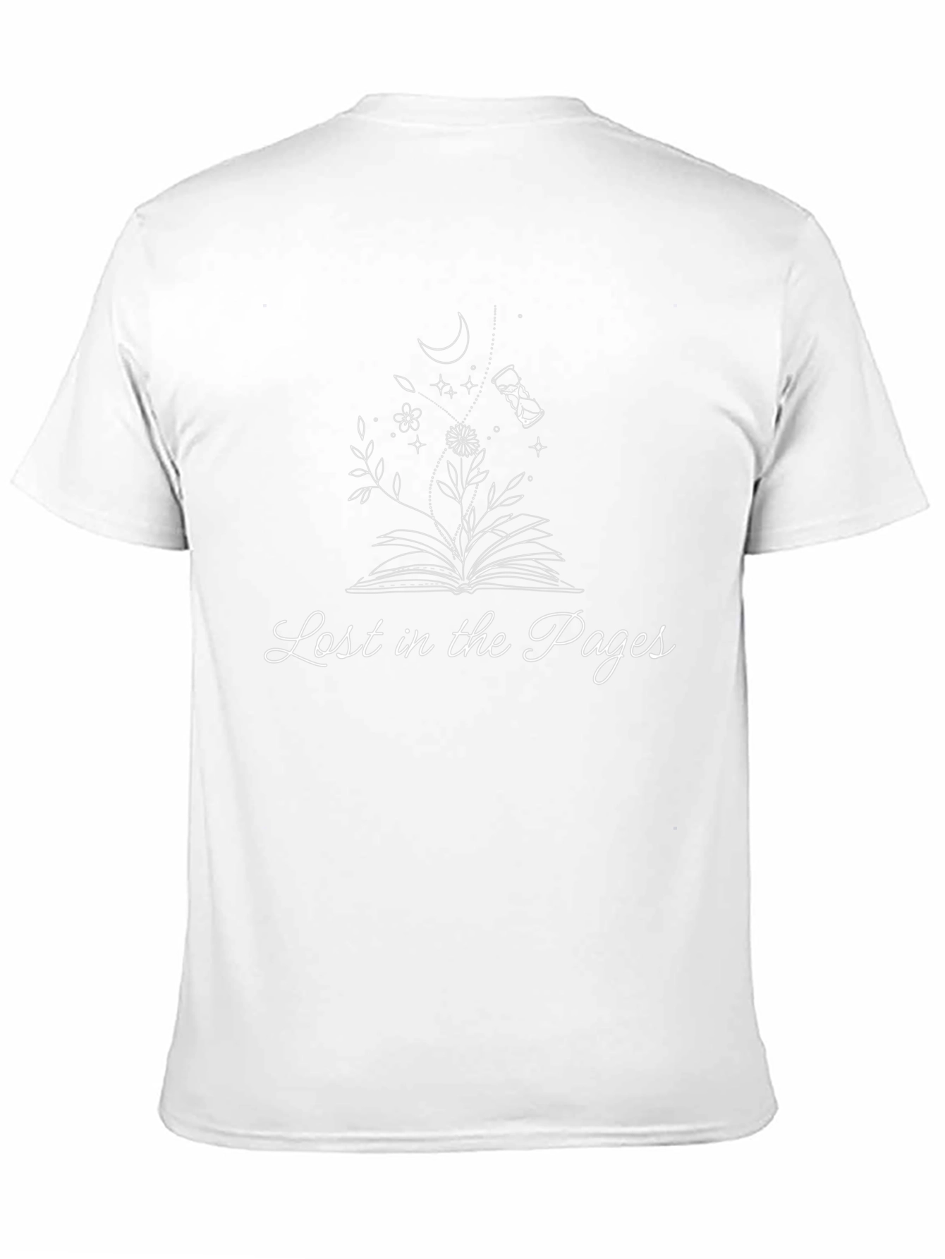 Lost in the Pages Black T-Shirt