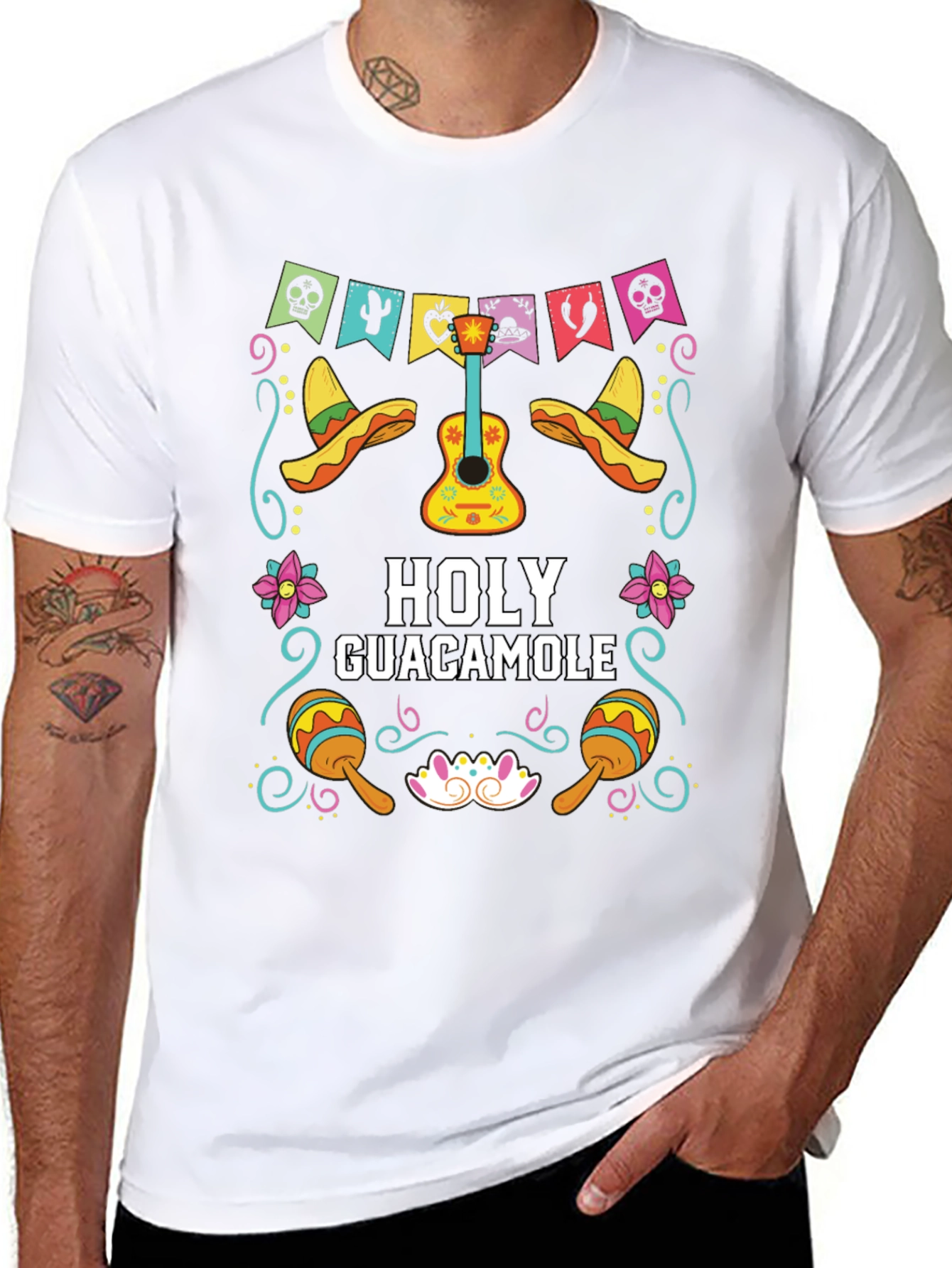 Holy Guacamole T-Shirt - Cinco De Mayo Tee