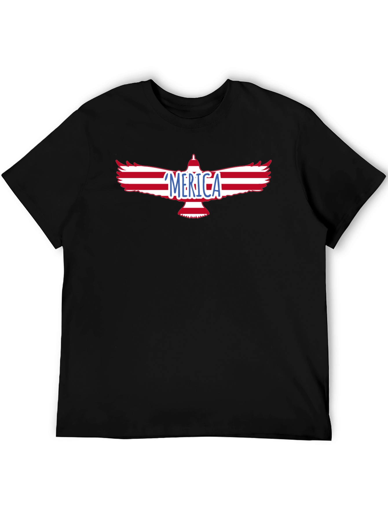 Americana Eagle Graphic Tee - Patriotic T-Shirt
