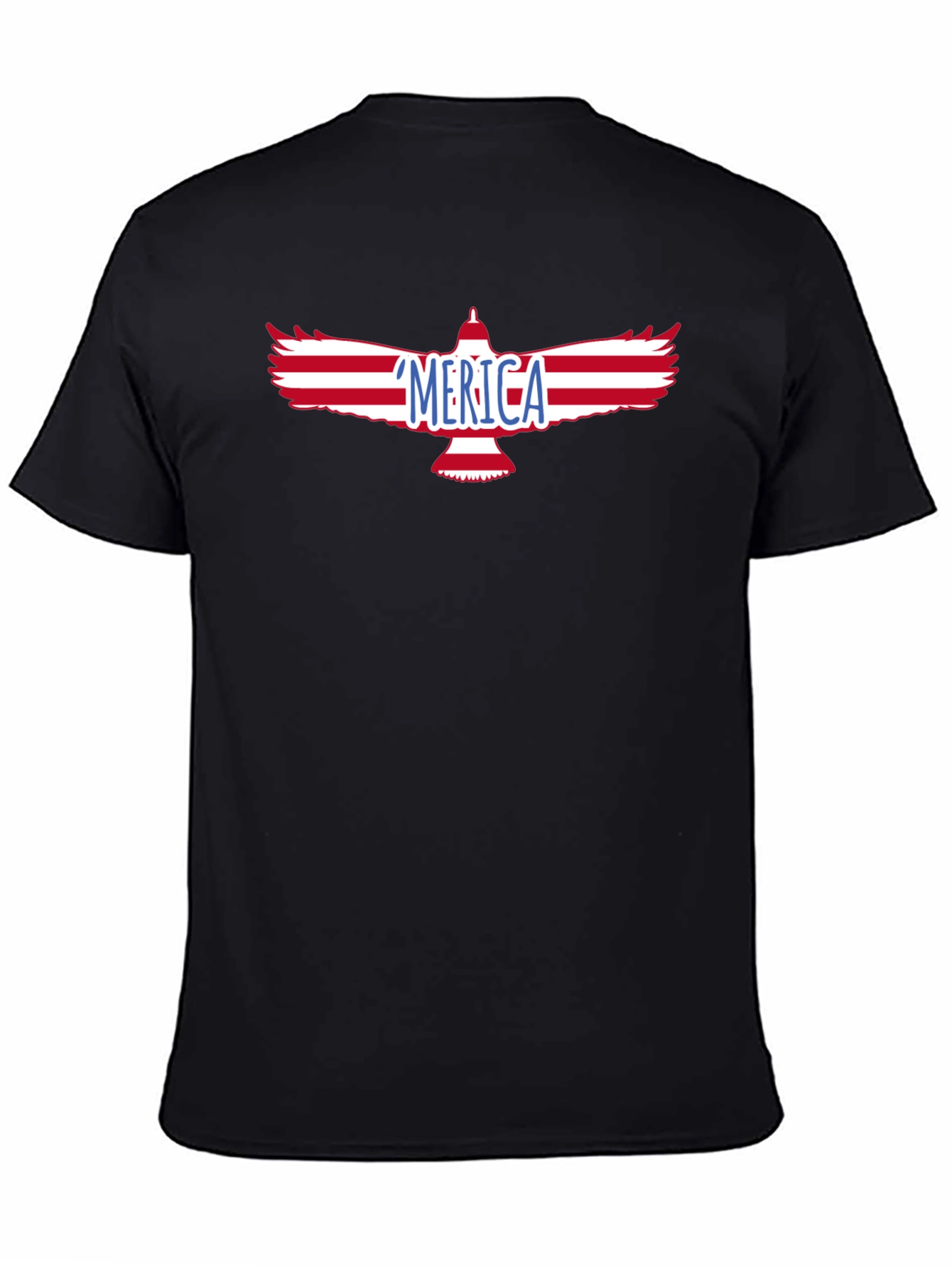 Americana Eagle Graphic Tee - Patriotic T-Shirt