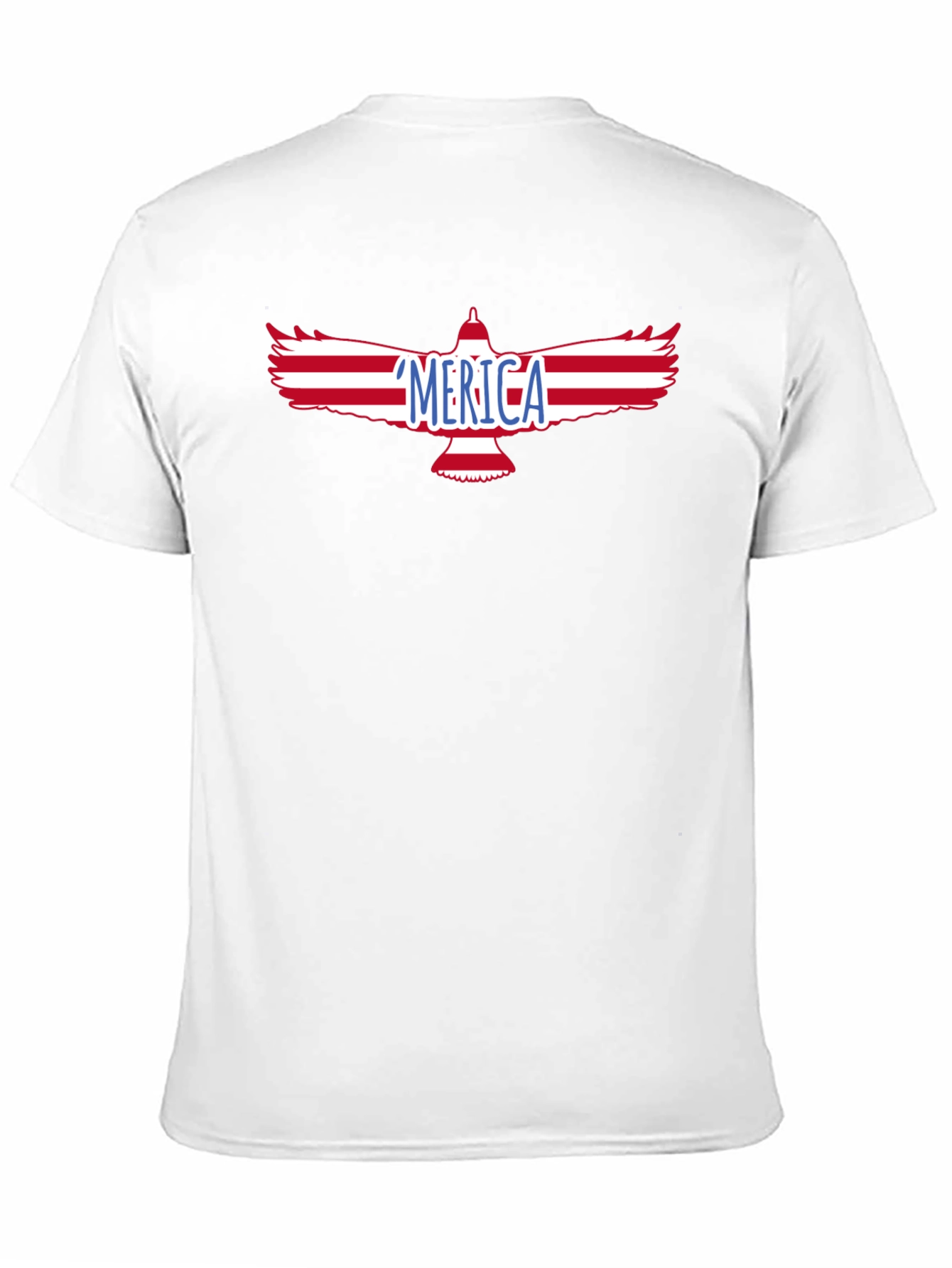 Americana Eagle Graphic Tee - Patriotic T-Shirt