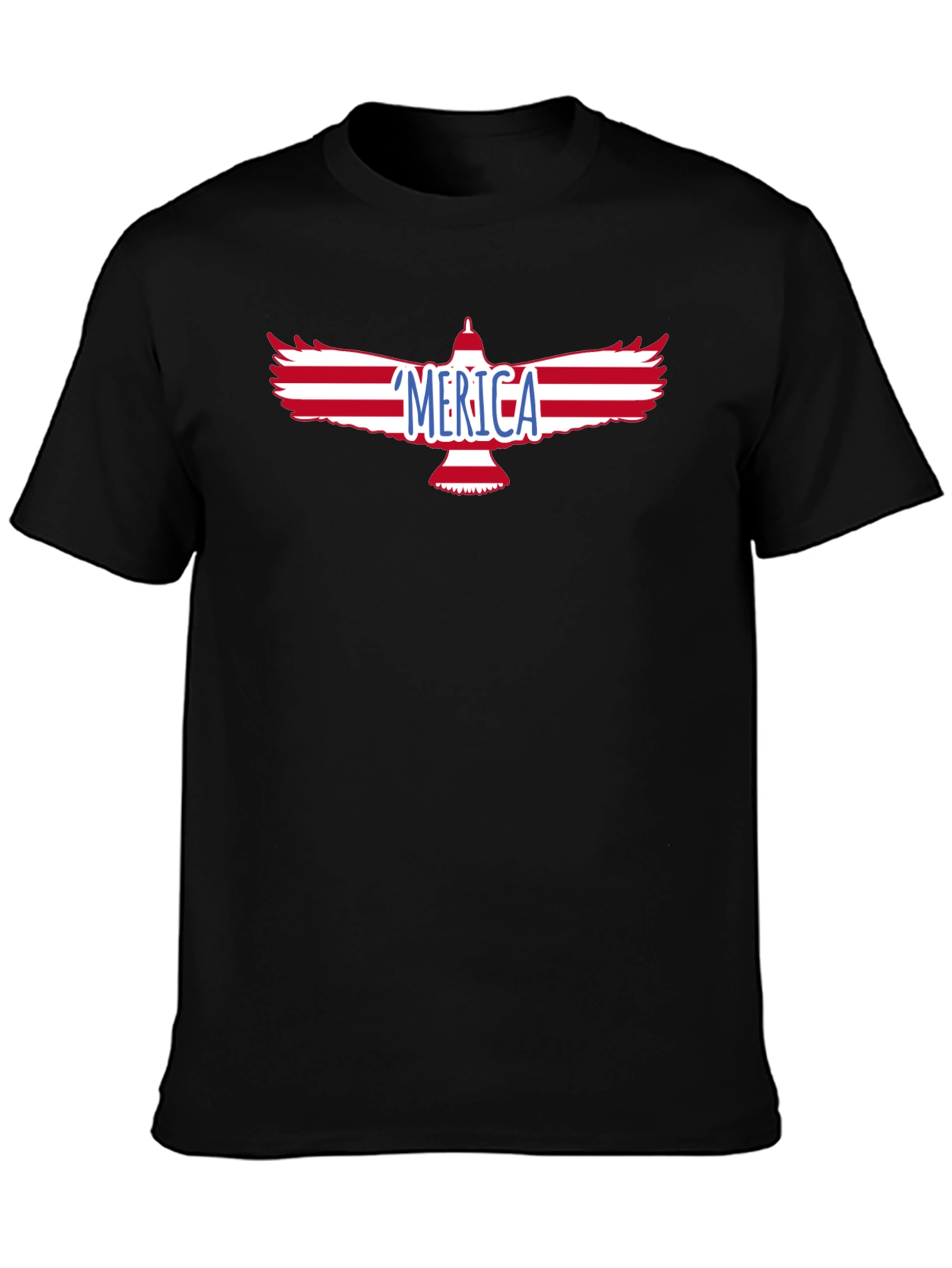 Americana Eagle Graphic Tee - Patriotic T-Shirt