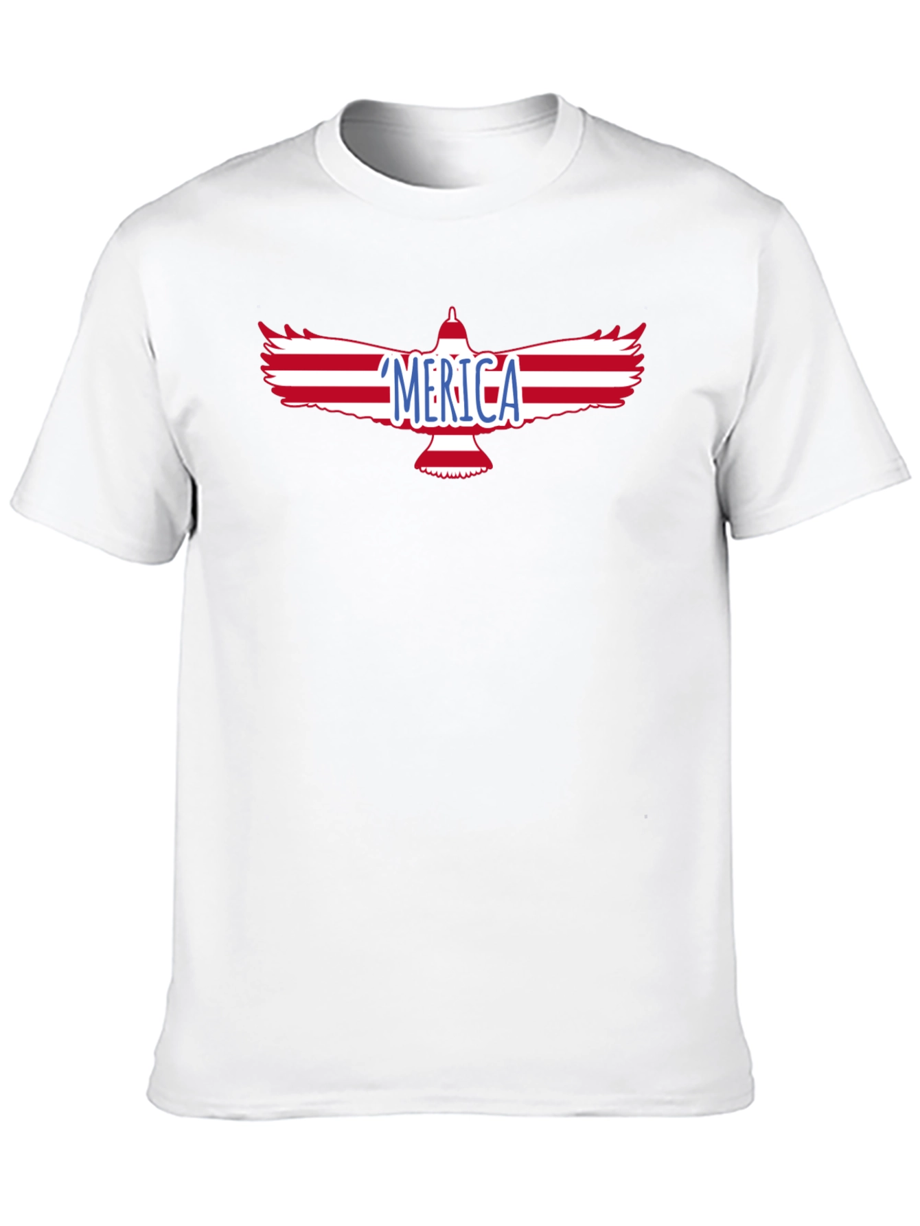 Americana Eagle Graphic Tee - Patriotic T-Shirt