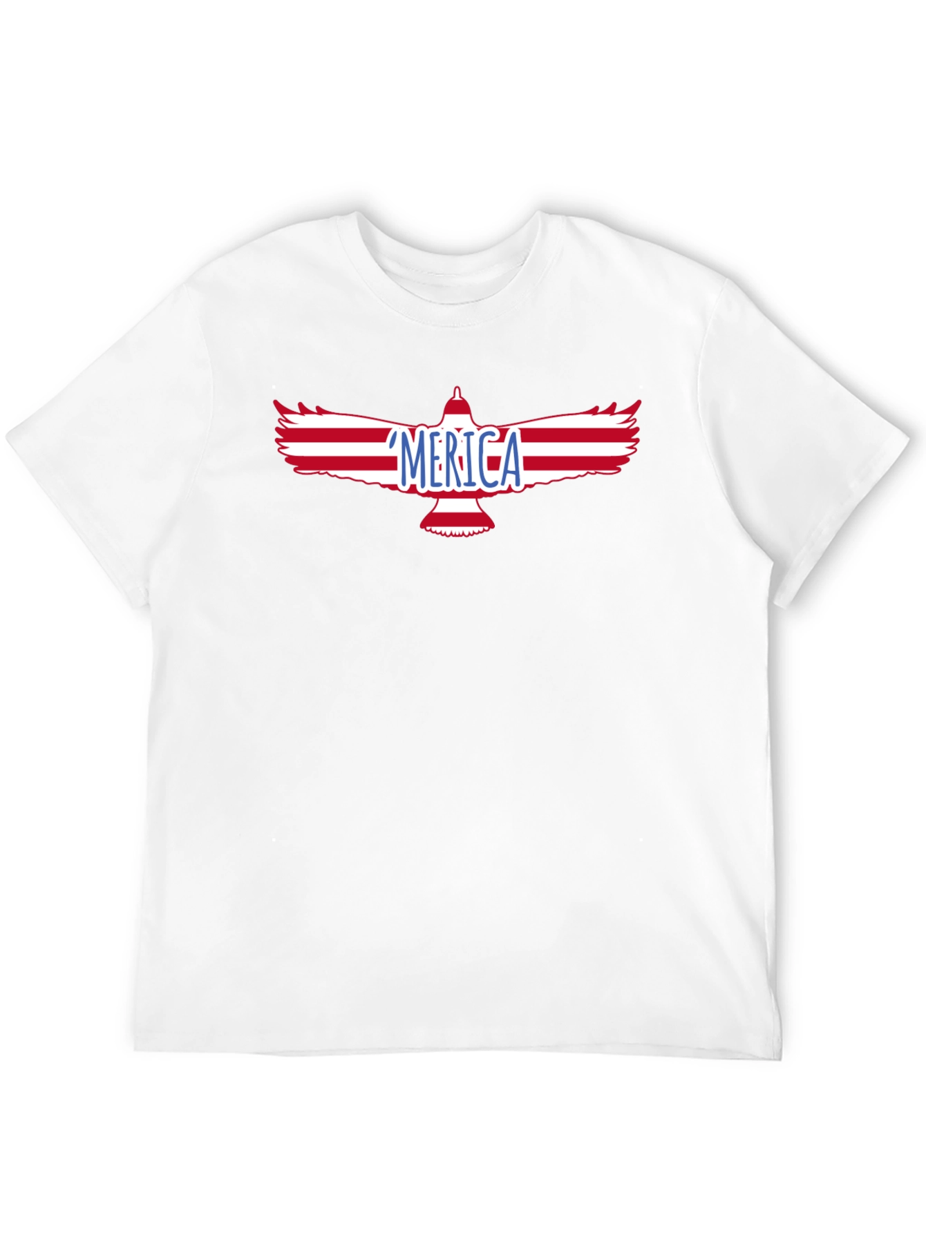Americana Eagle Graphic Tee - Patriotic T-Shirt
