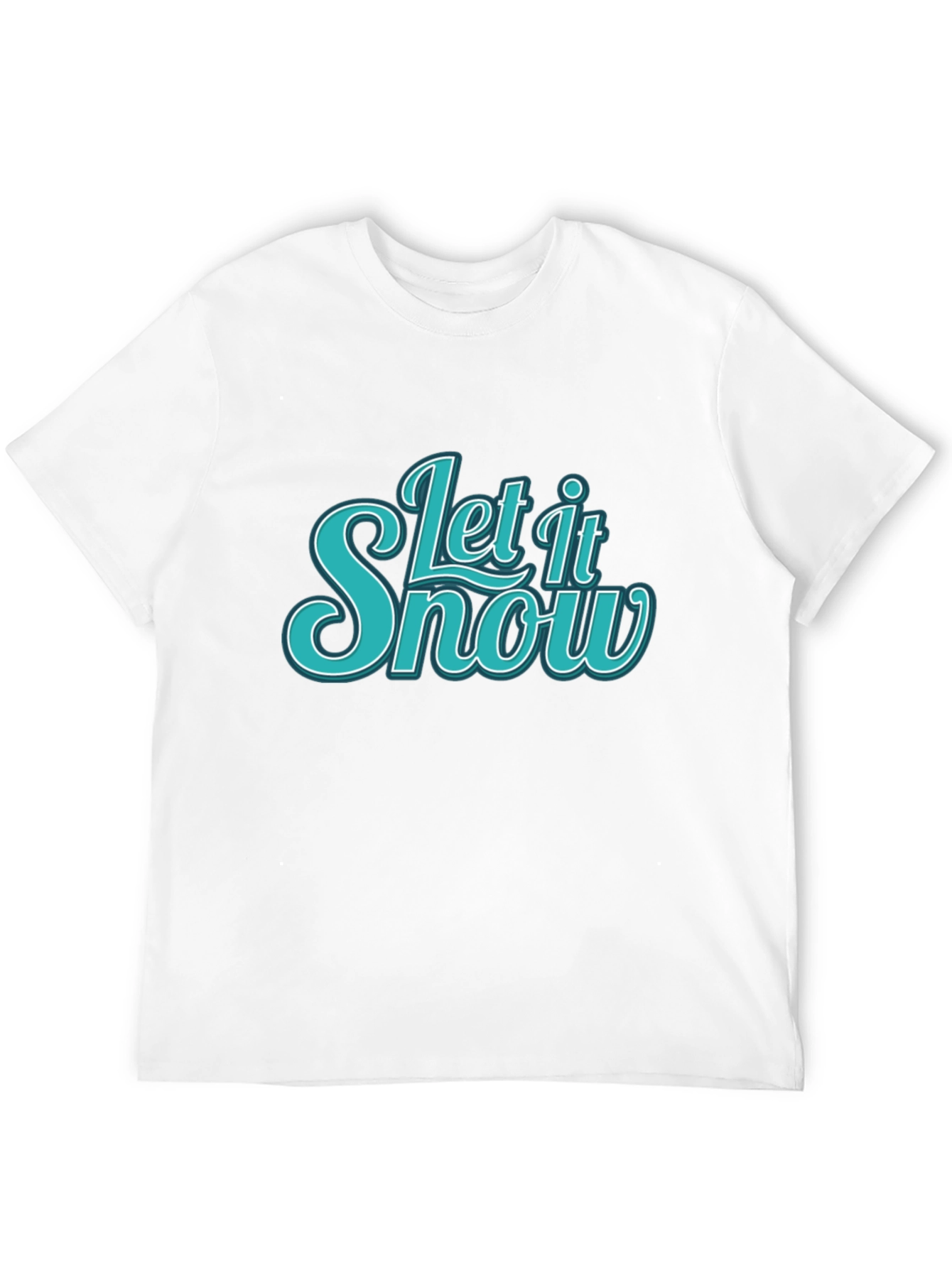 Let It Snow Graphic Tee - Winter Holiday T-Shirt