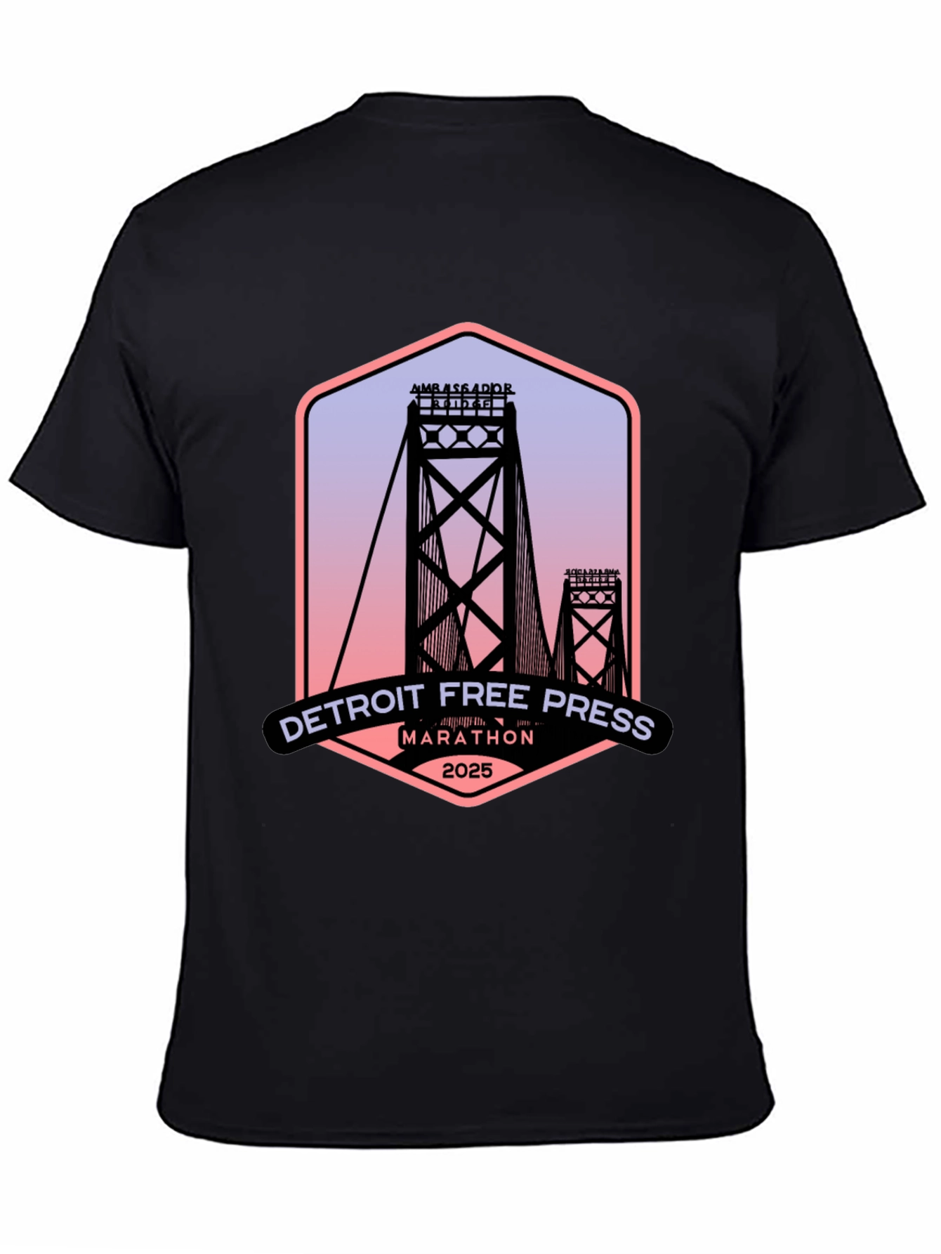 Detroit Free Press Marathon 2025 T-Shirt