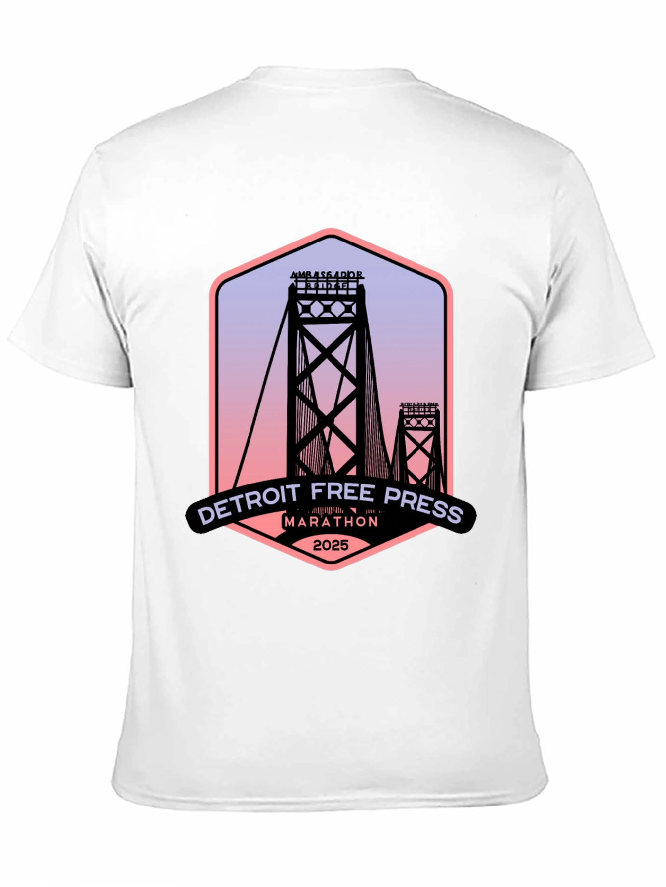 Detroit Free Press Marathon 2025 T-Shirt