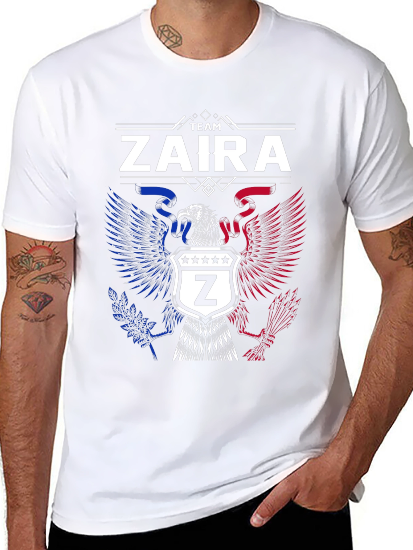Team Zaira Patriotic Eagle T-Shirt