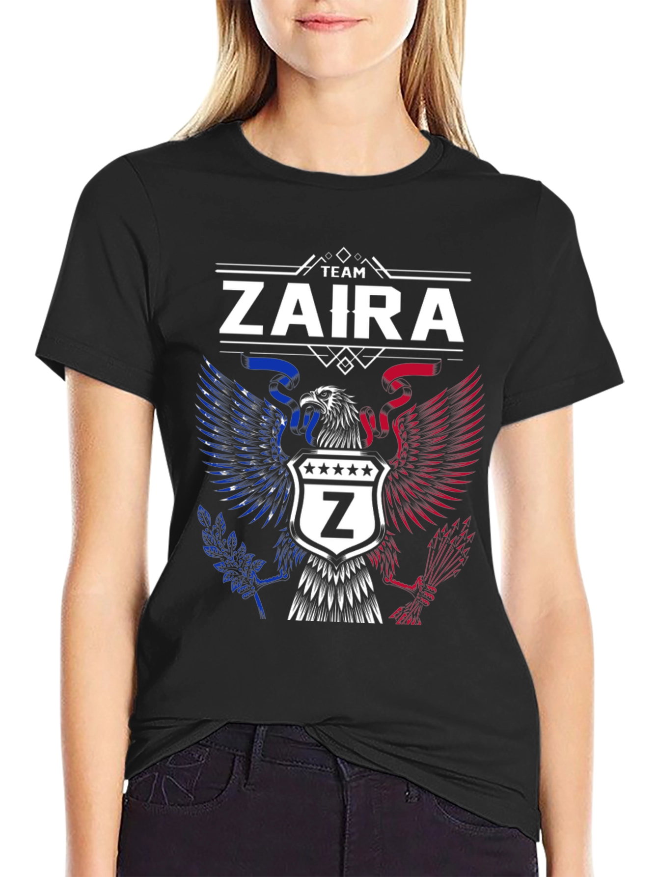 Team Zaira Patriotic Eagle T-Shirt