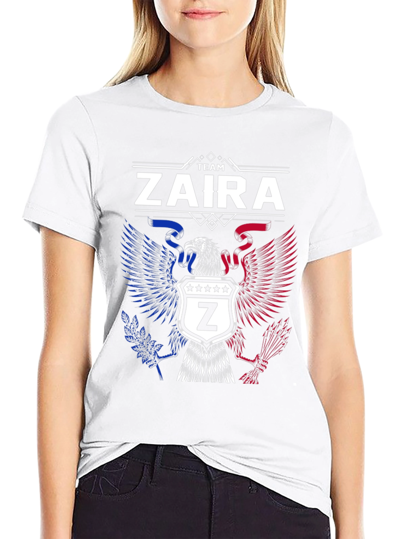 Team Zaira Patriotic Eagle T-Shirt