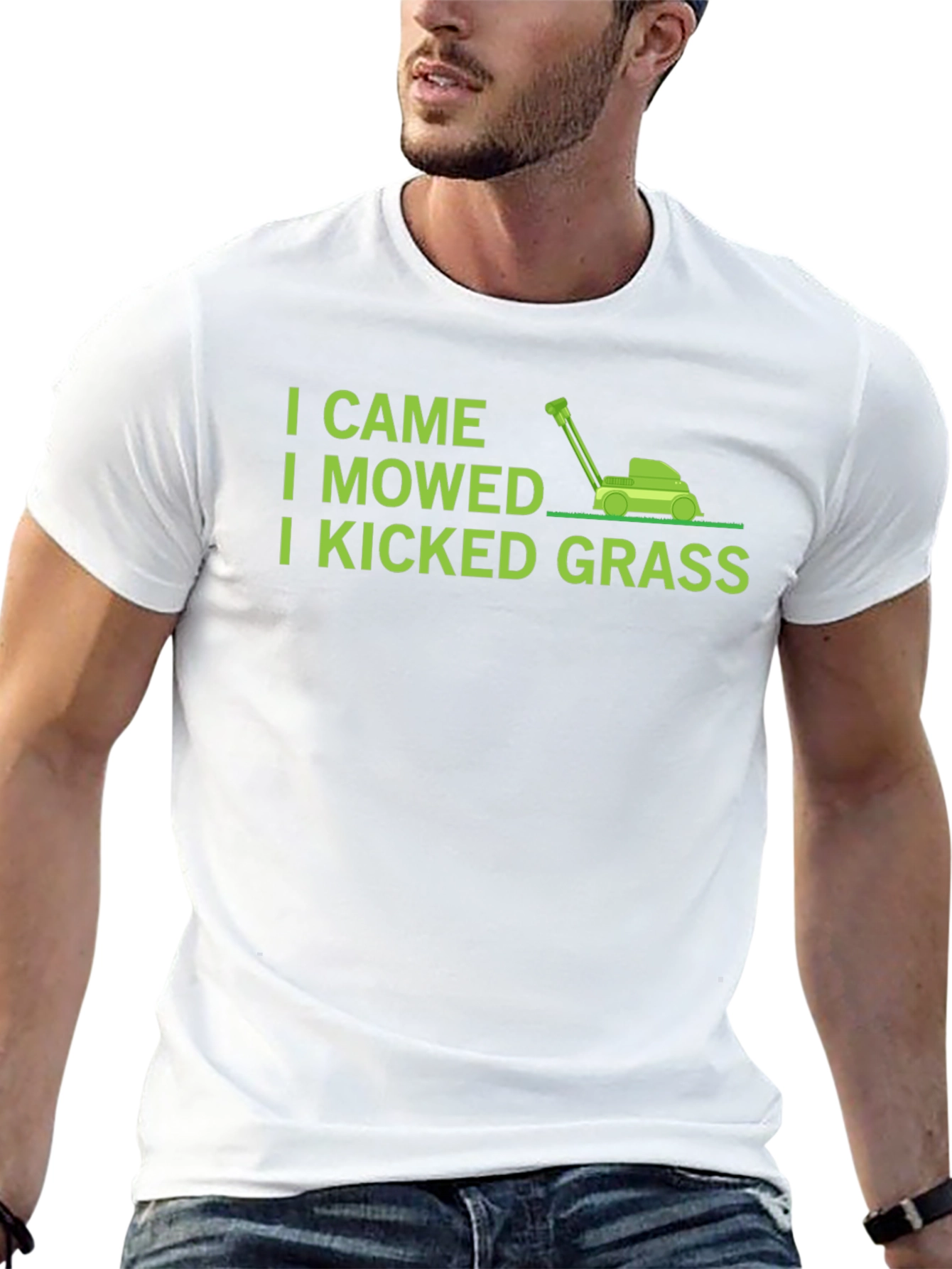 I Came I Mowed I Kicked Grass T-Shirt