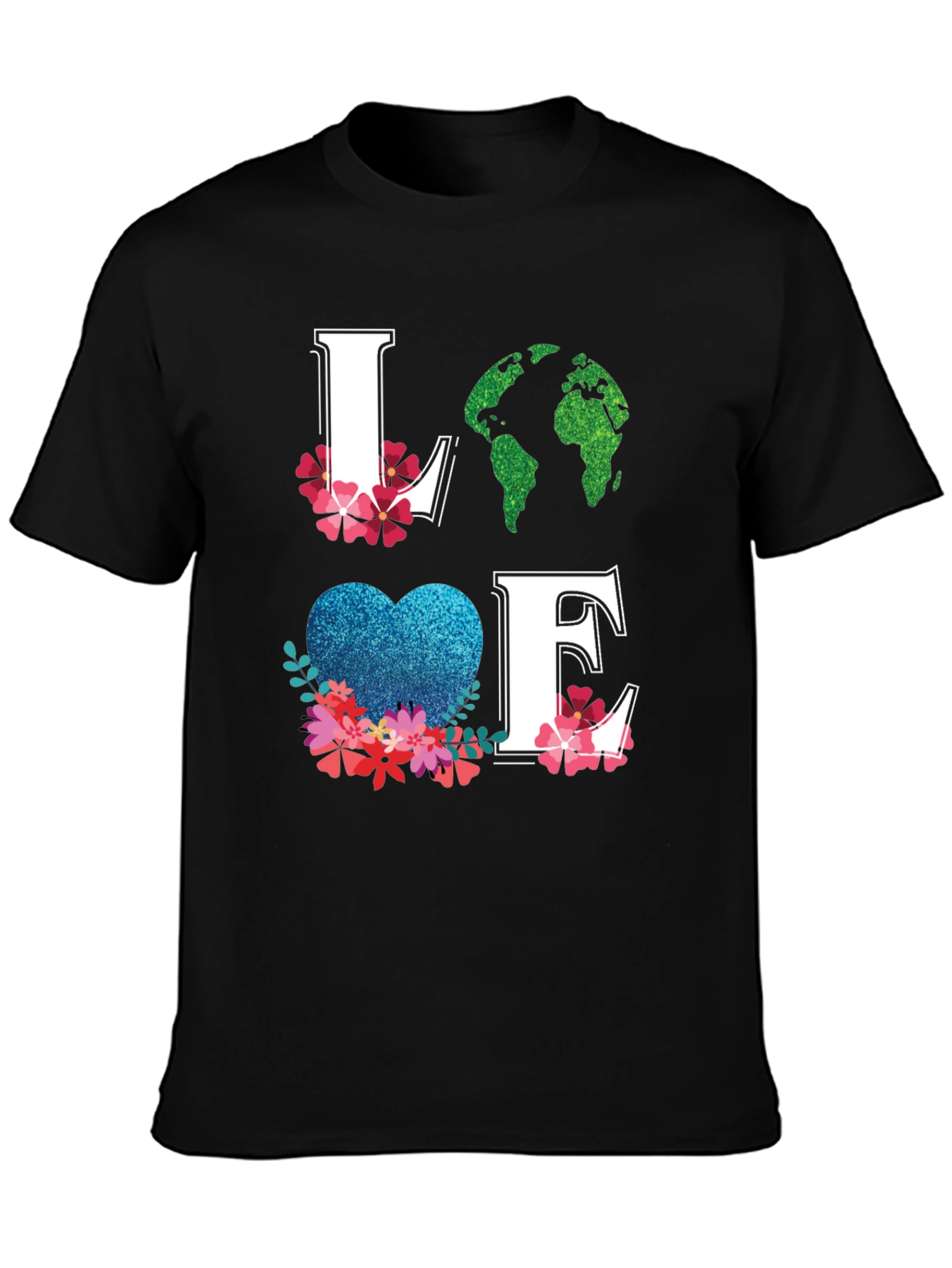 Love Earth Graphic Tee - Eco-Friendly