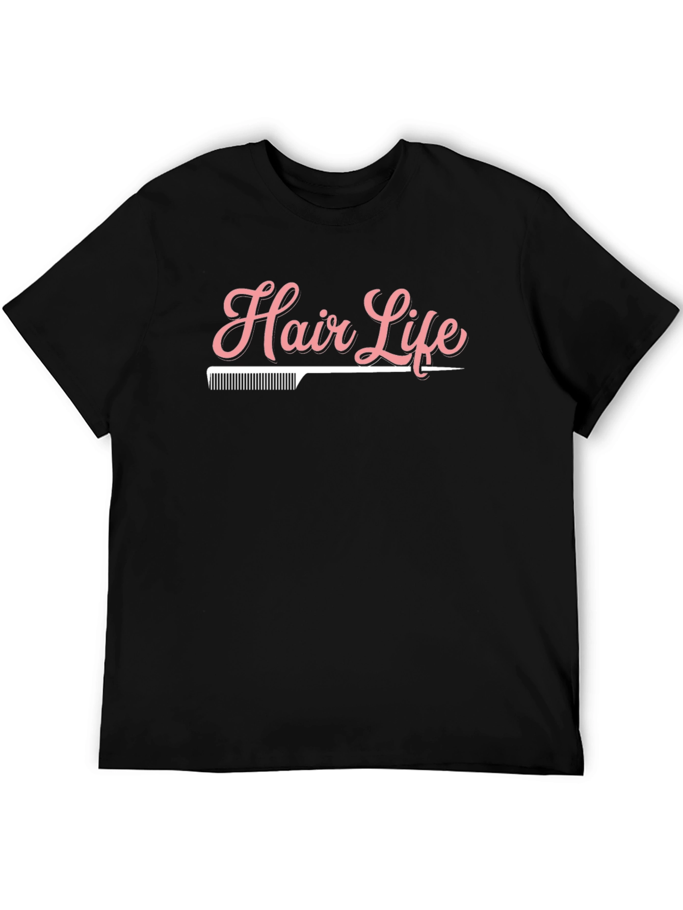 Hair Life Graphic Tee - Stylish & Comfortable